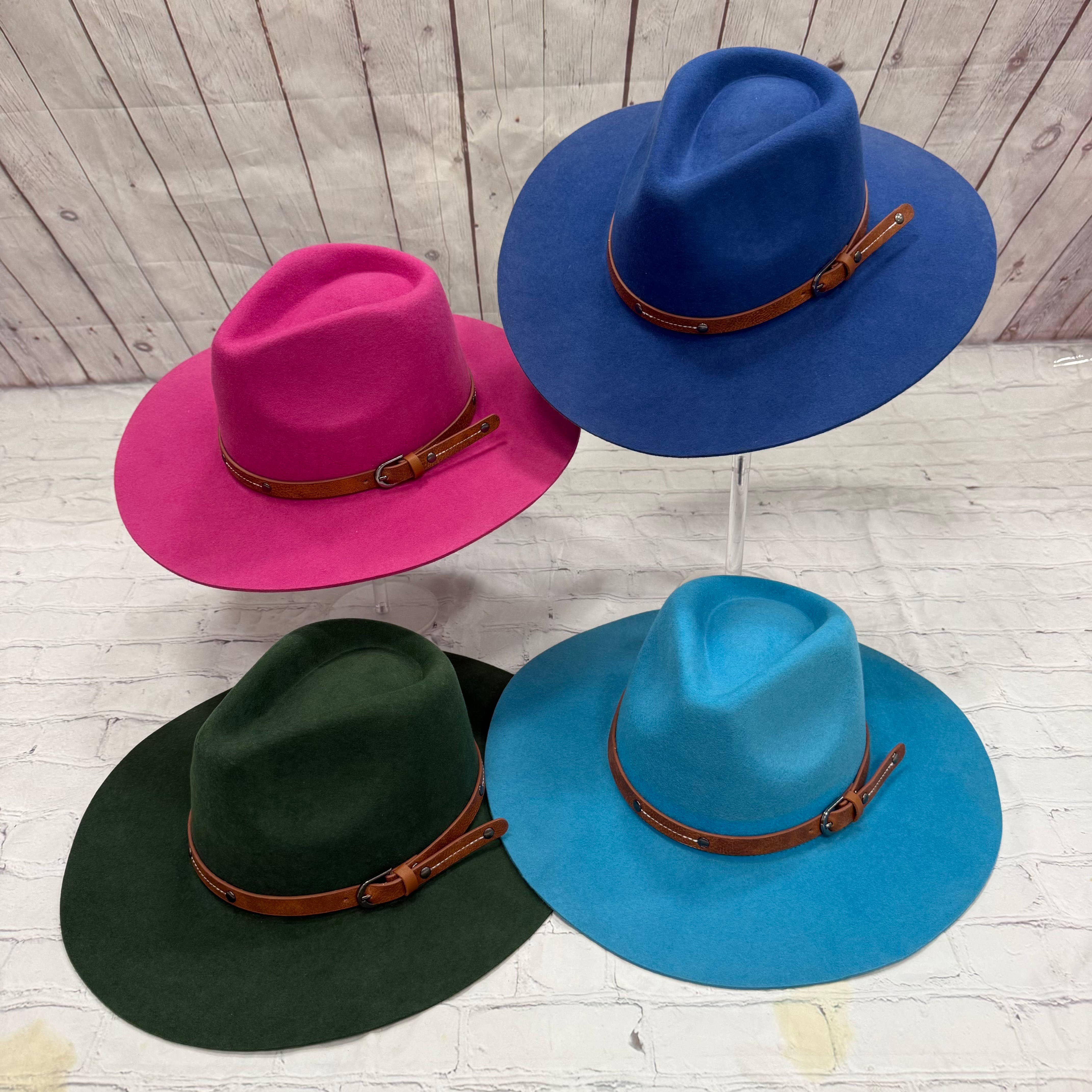 Belted Rancher Hat detail