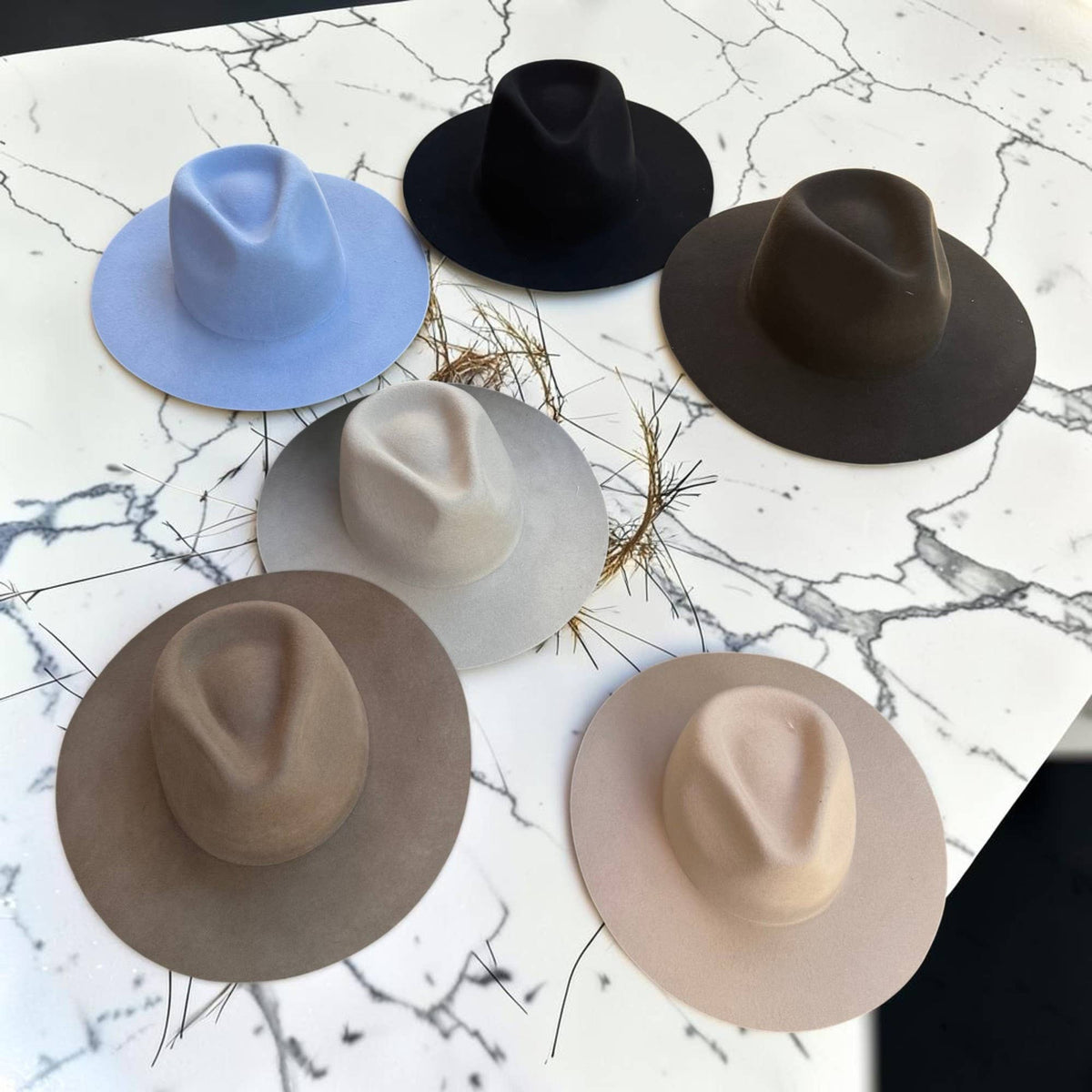 Premium Austrian Wool Wide Brim Fedora Hat