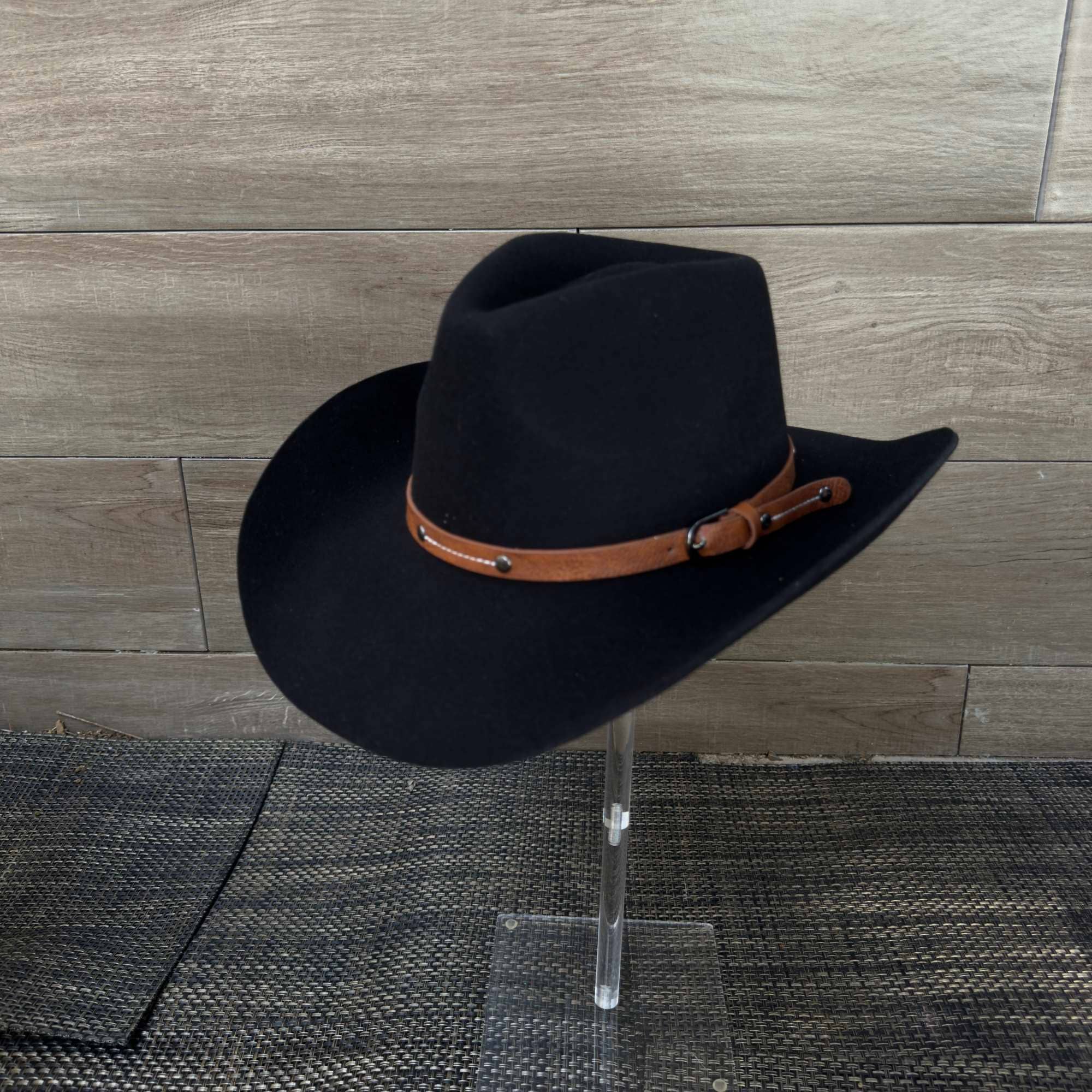 Australian Wool Cowboy Hat with Leather Band