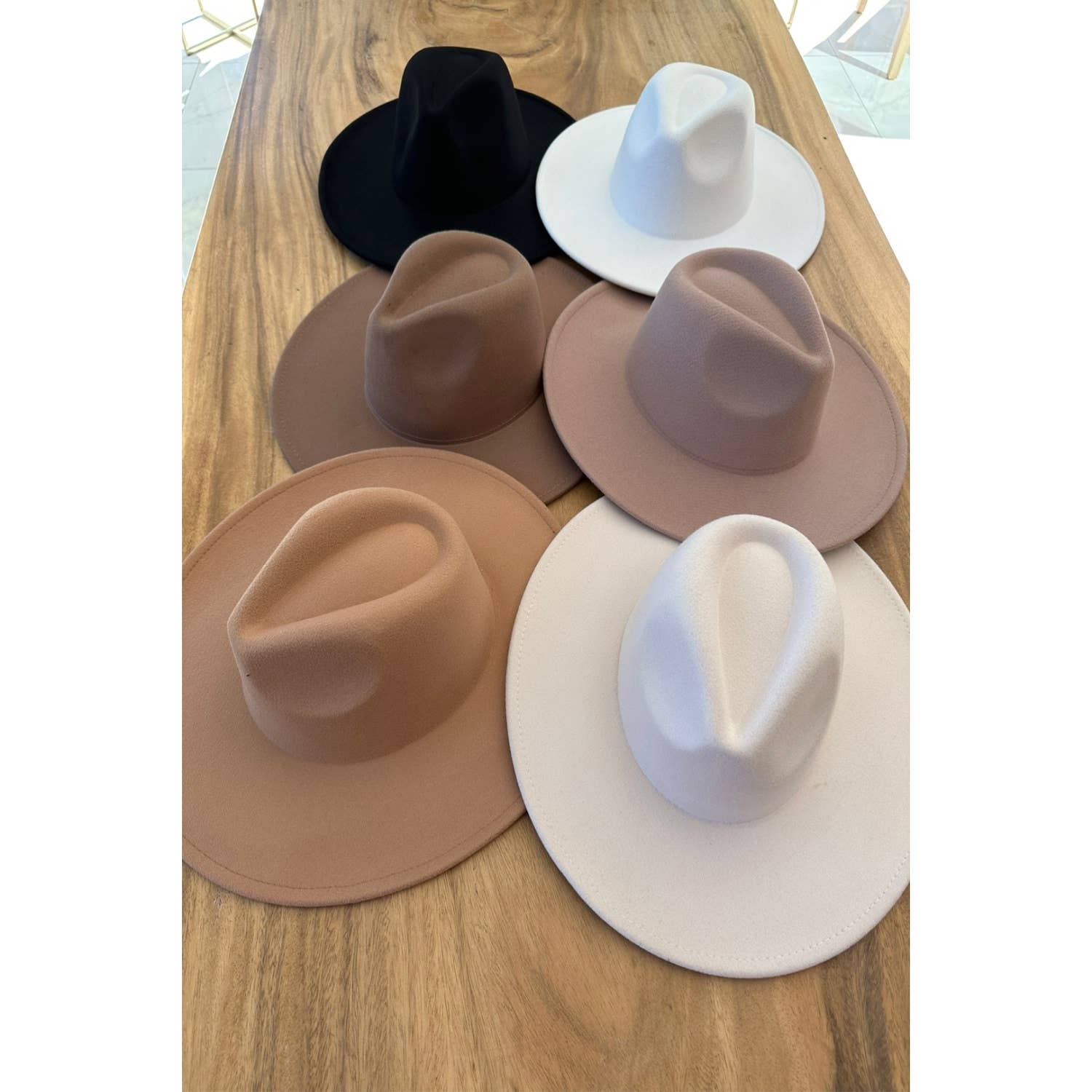 Vegan Felt Women's Panama Hat – 27 Colors