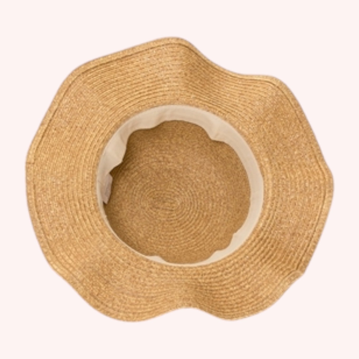 Kid's Wavy Brim Sash Hat