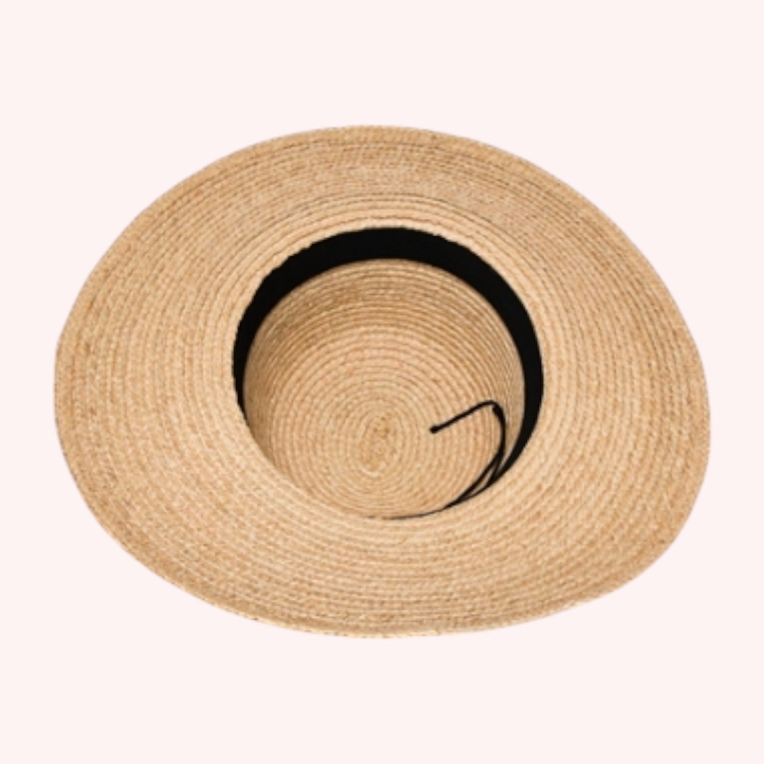 Beaded Raffia Straw Sun Hat
