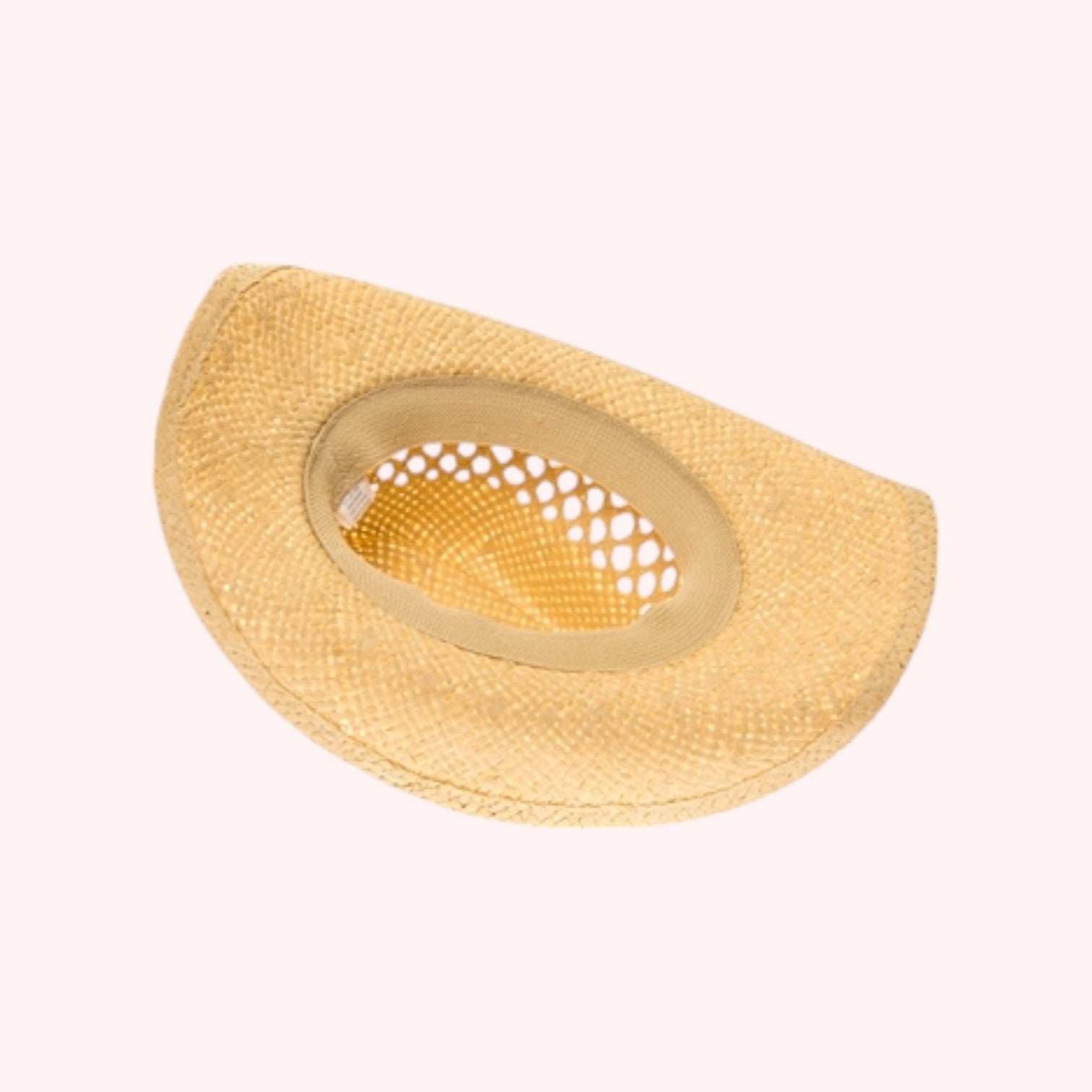 Women's Straw Cowboy w/ Heart Concho