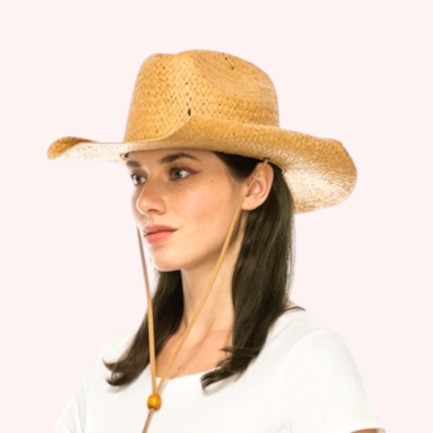 Handwoven Straw Cowboy Hat - 5 Colors!