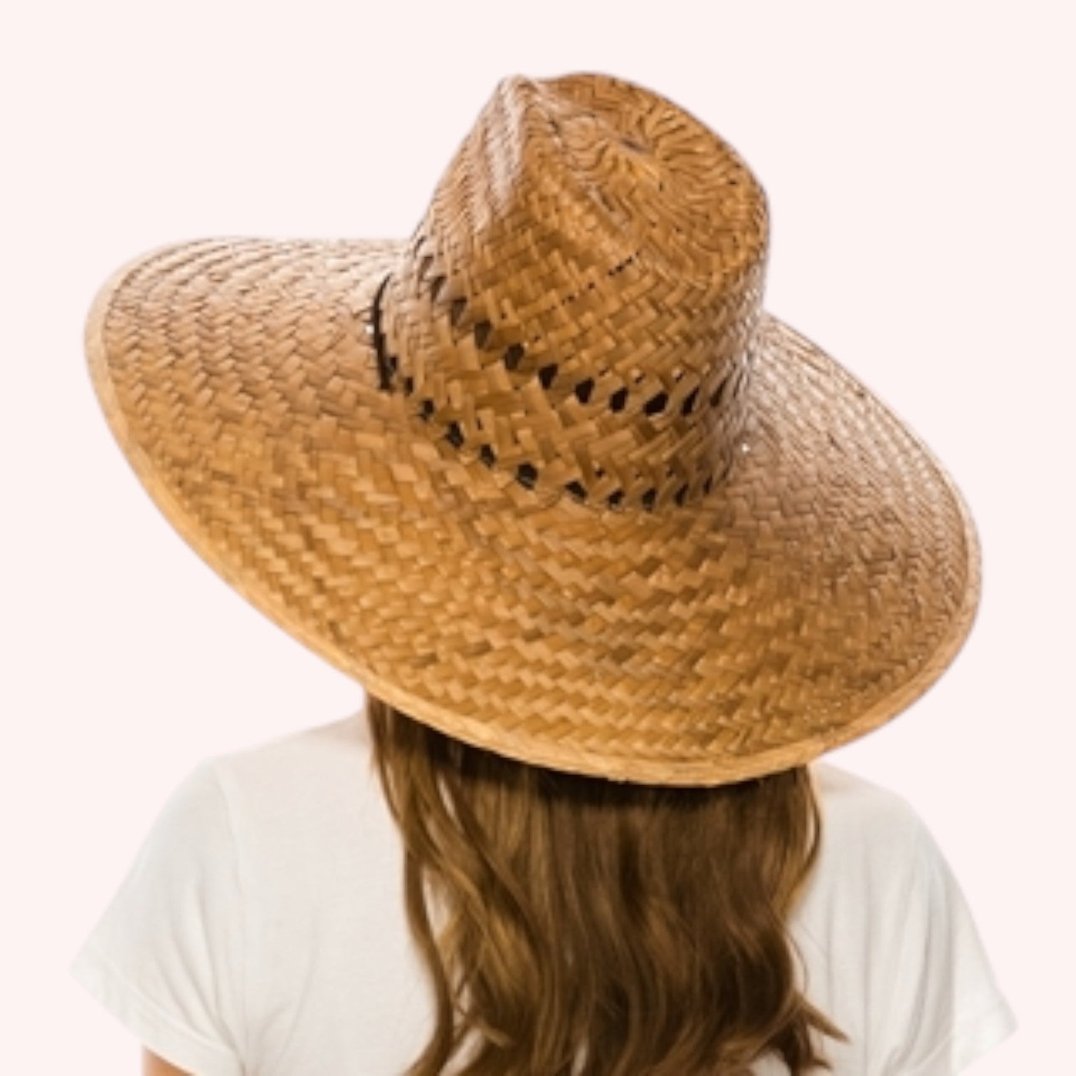 Palm Leaf Lifeguard Hat - Chin Cord
