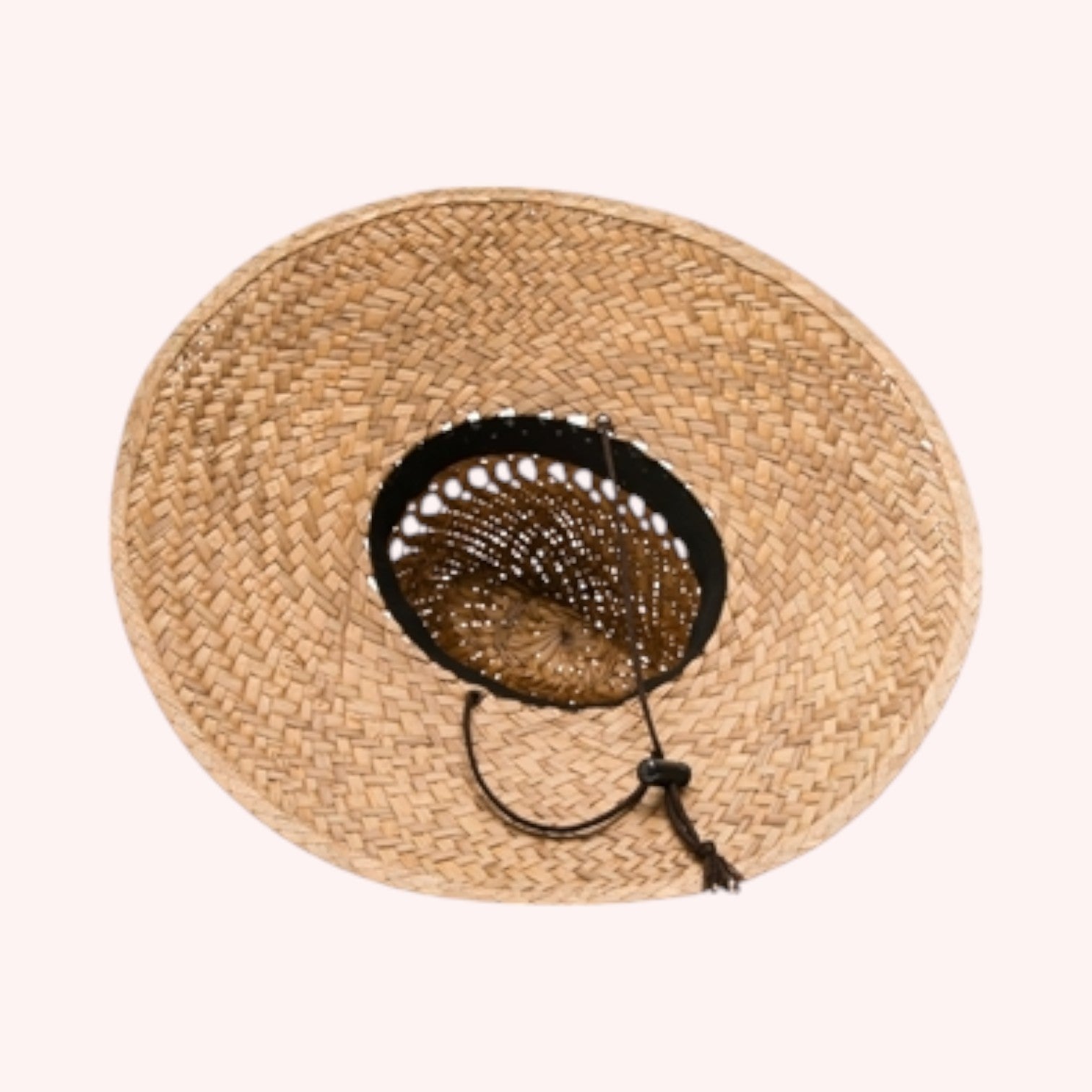 Palm Leaf Lifeguard Hat - Chin Cord