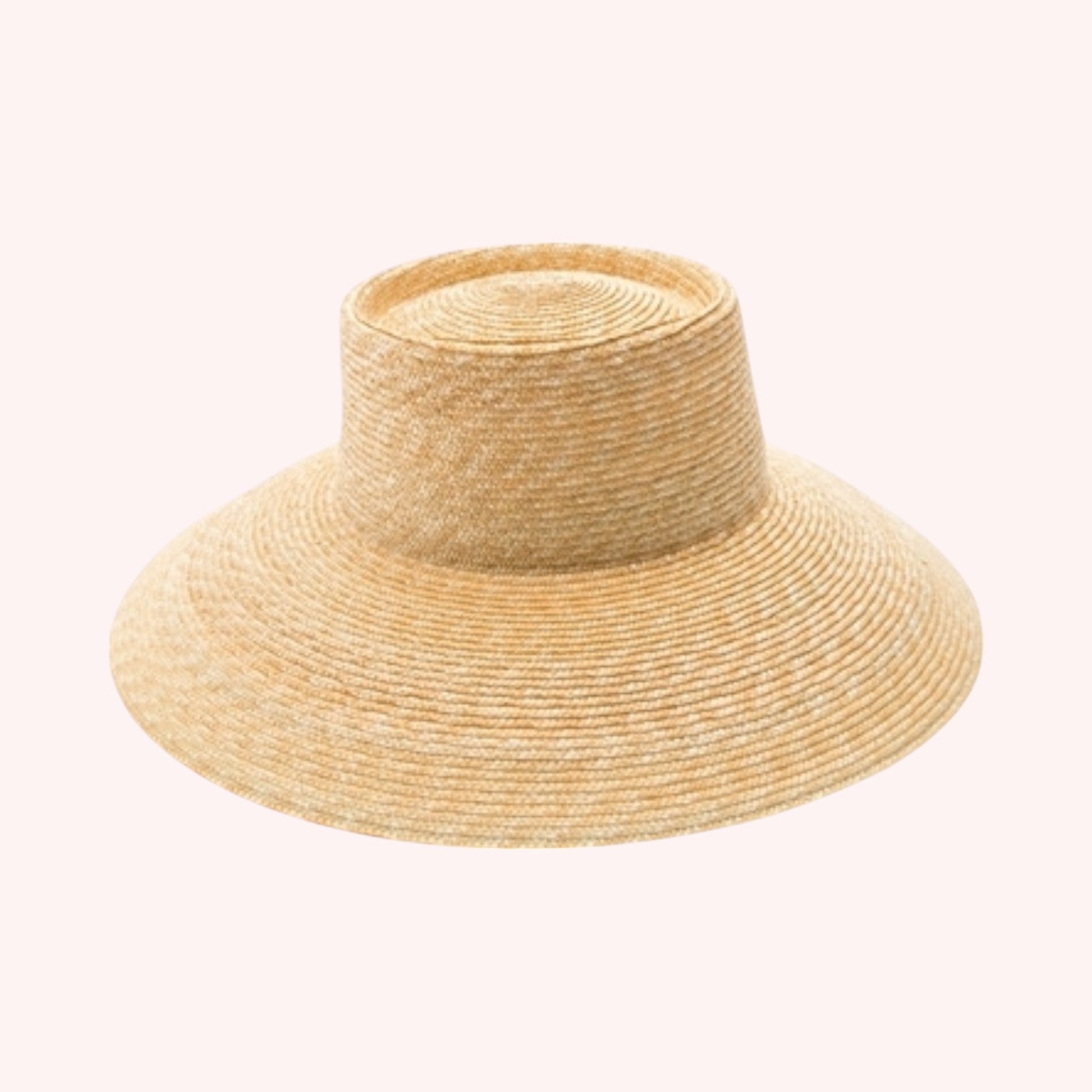 Fine Wheat Straw Lampshade Hat