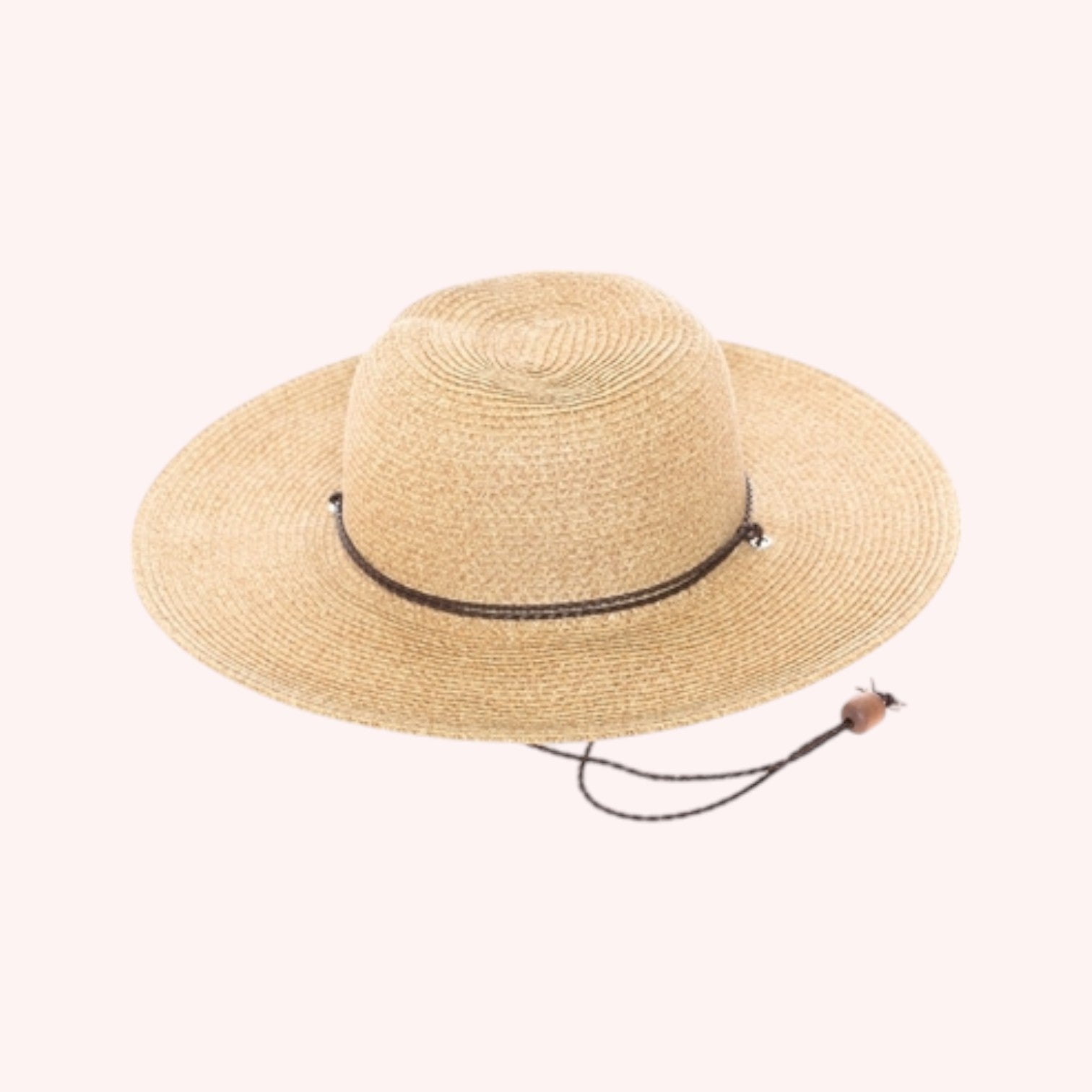 Classic Straw Sun Hat w/ Chin Cord