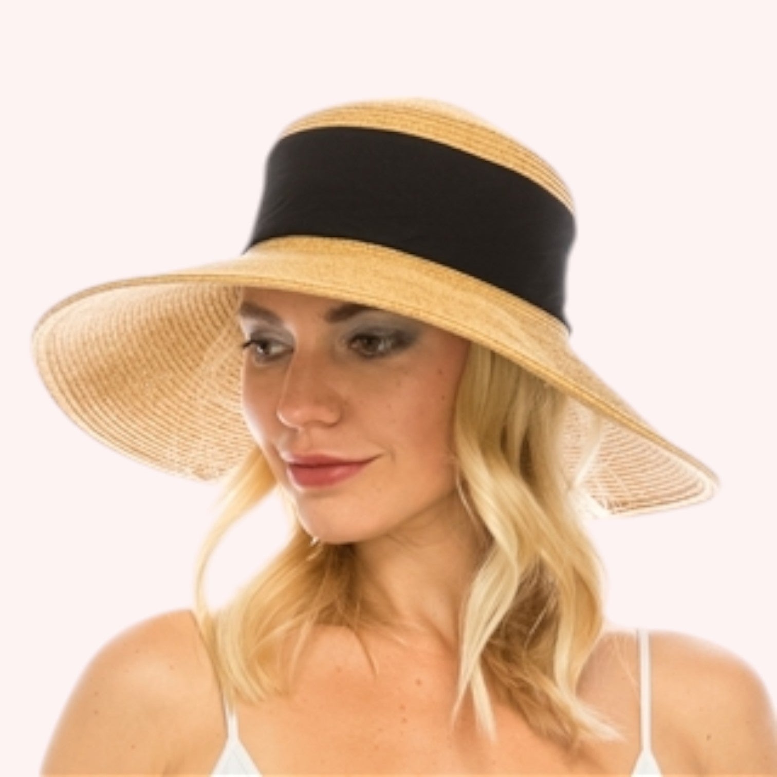 Collapsible Straw Sun Hat