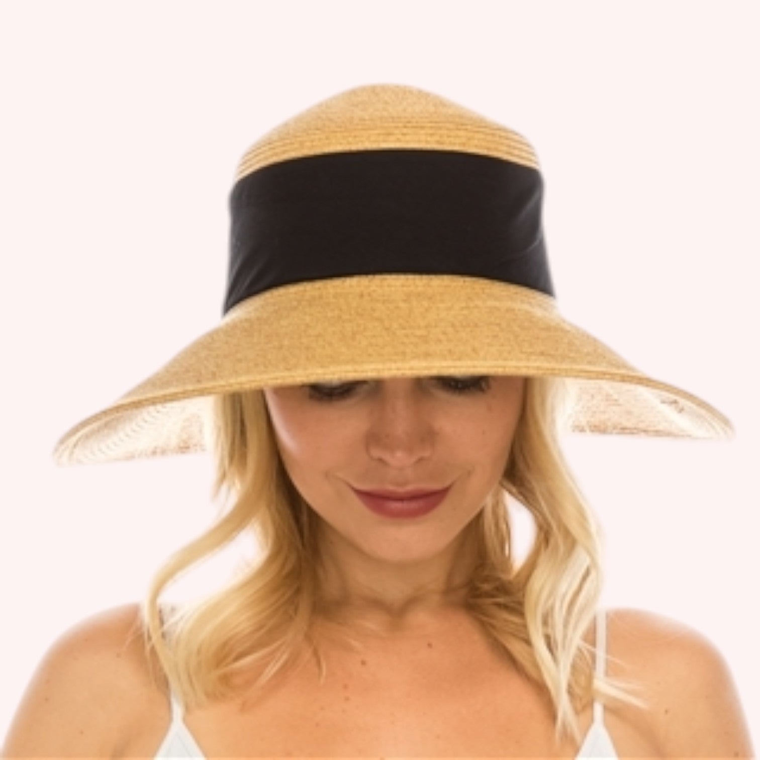 Collapsible Straw Sun Hat