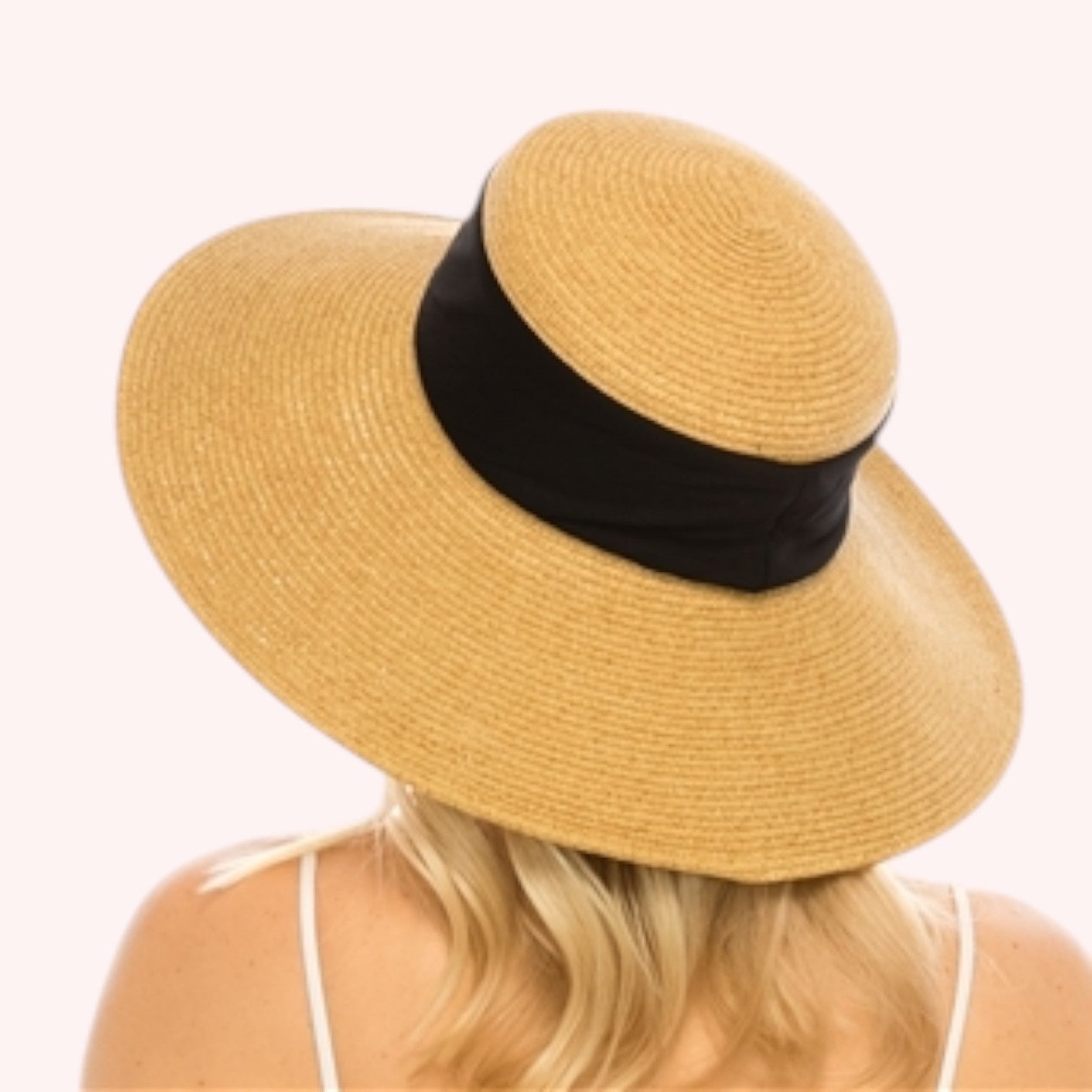 Collapsible Straw Sun Hat