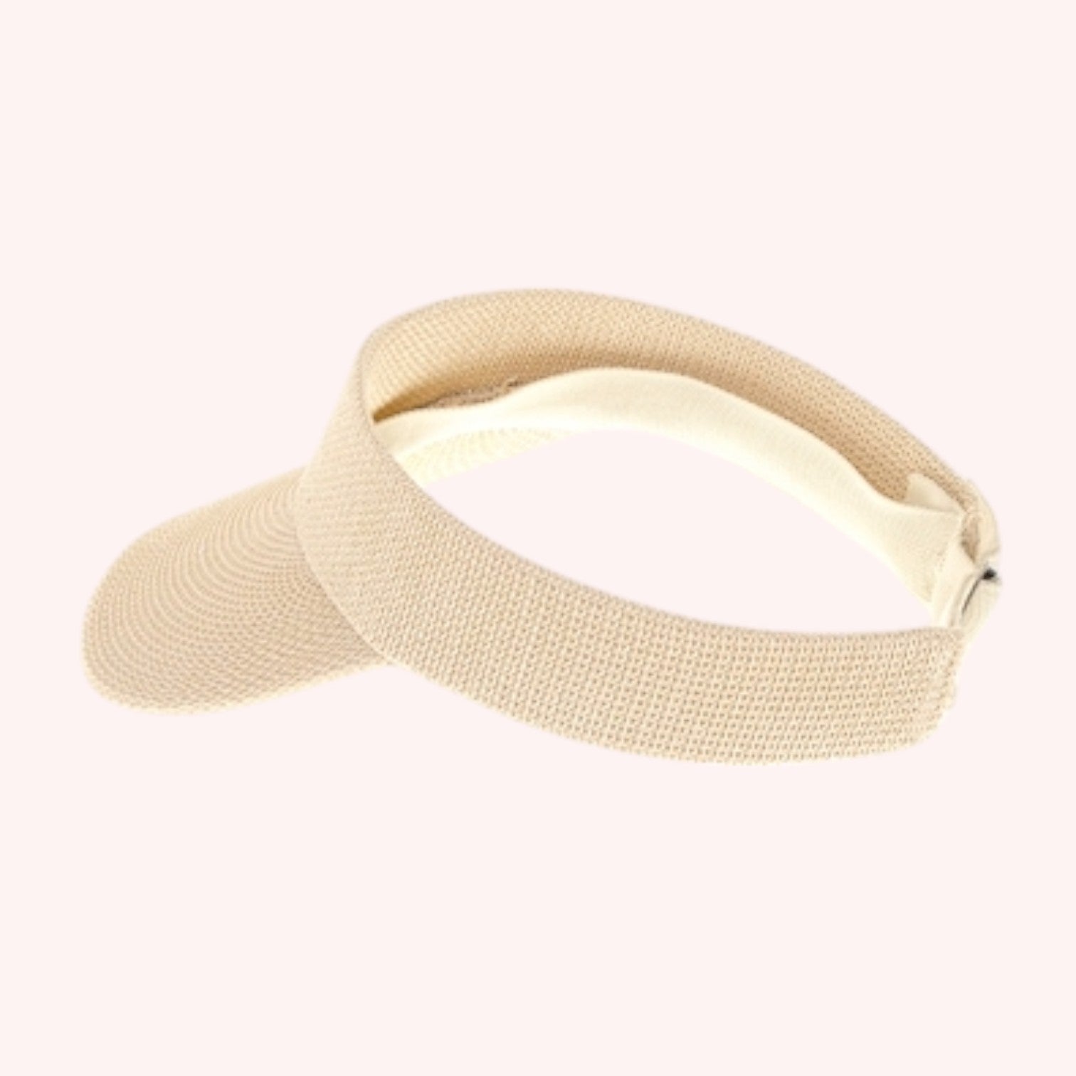 Sporty Straw Visor - 8 COLORS!