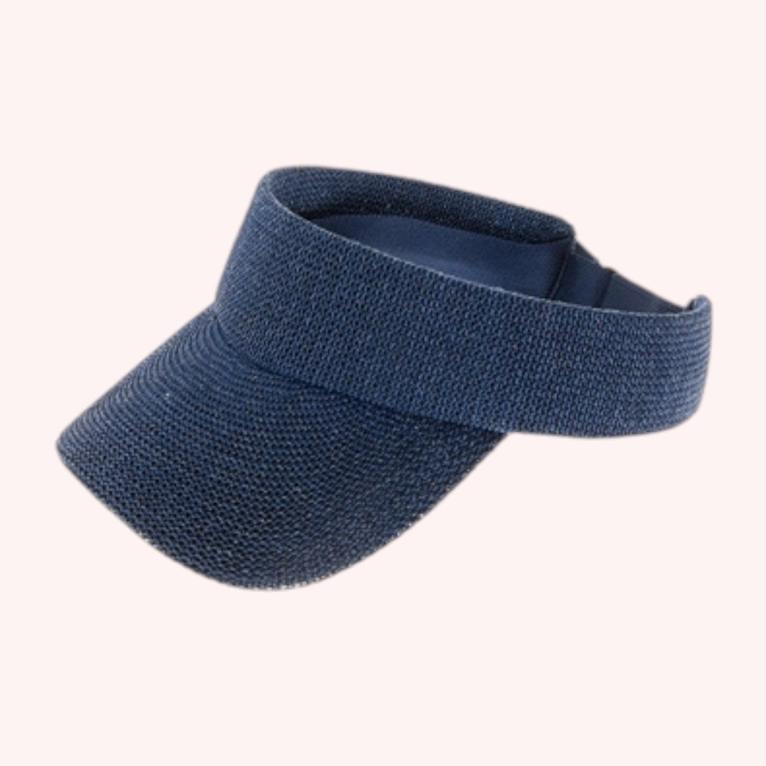 Sporty Straw Visor - 8 COLORS!