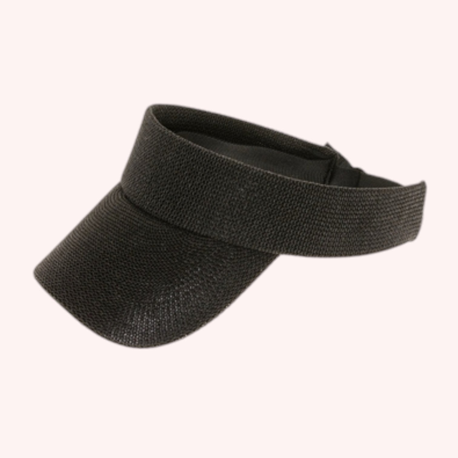 Sporty Straw Visor - 8 COLORS!