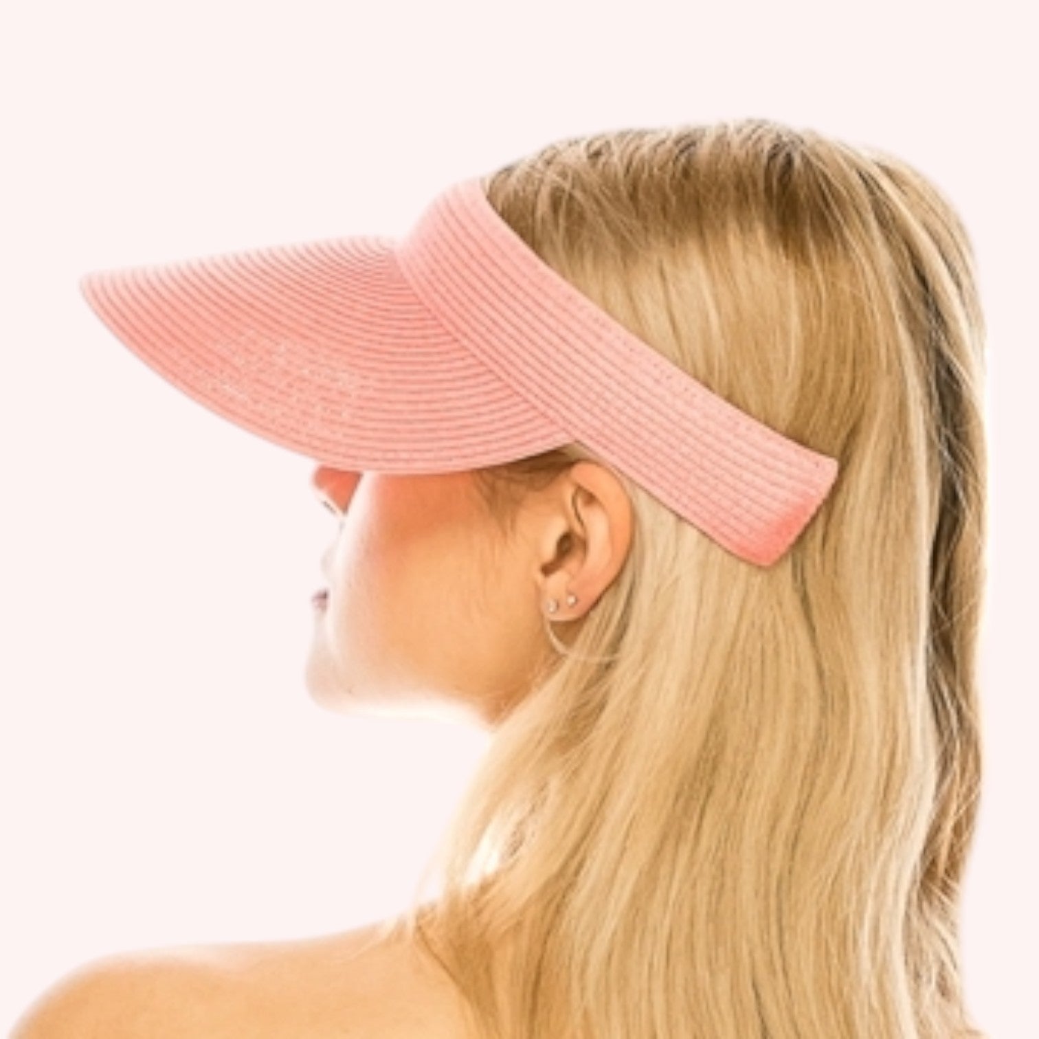Comfort Clip Straw Visor - MANY COLORS!