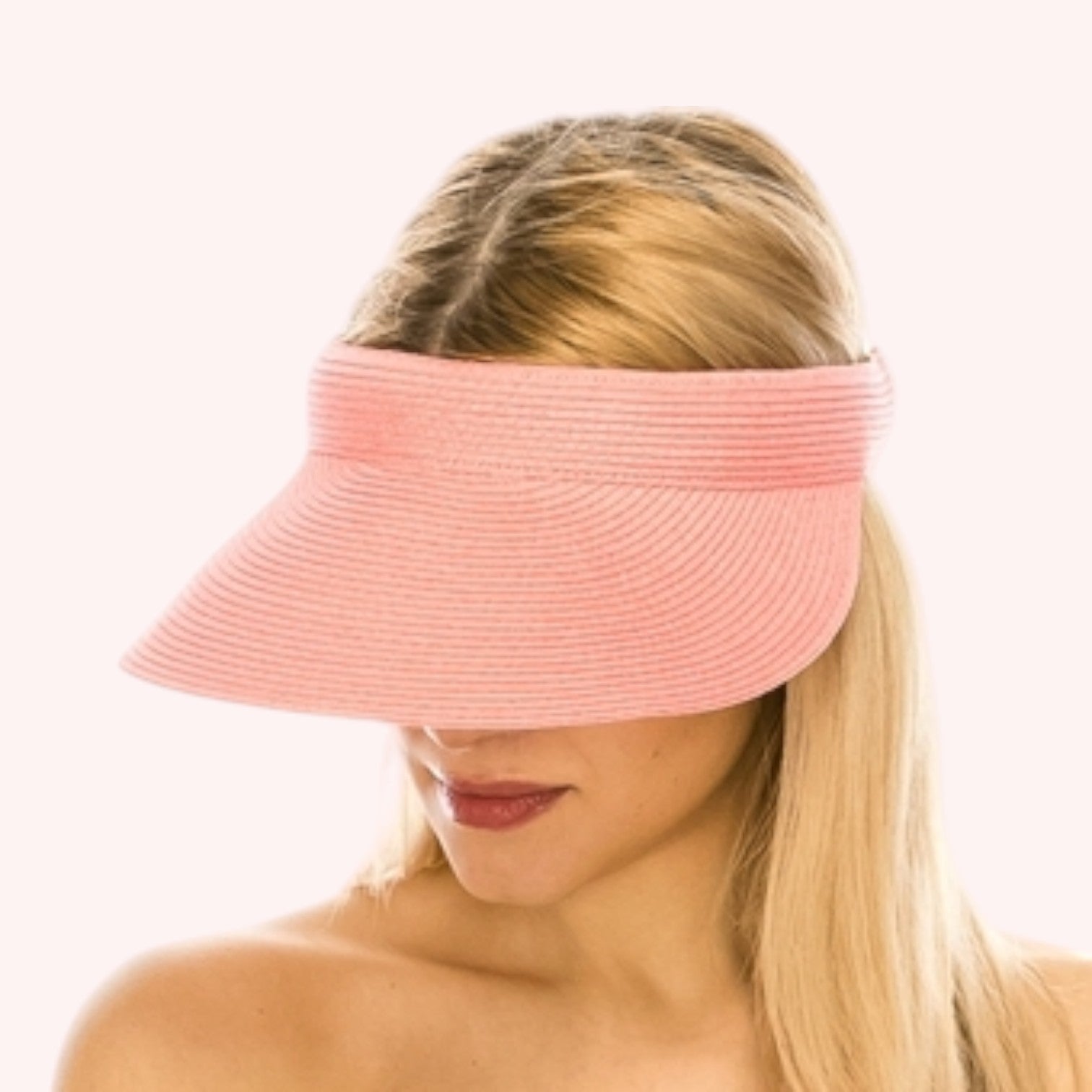 Comfort Clip Straw Visor - MANY COLORS!