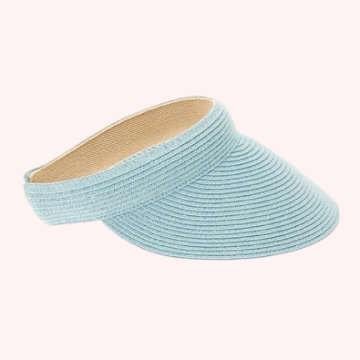 Comfort Clip Straw Visor - MANY COLORS!