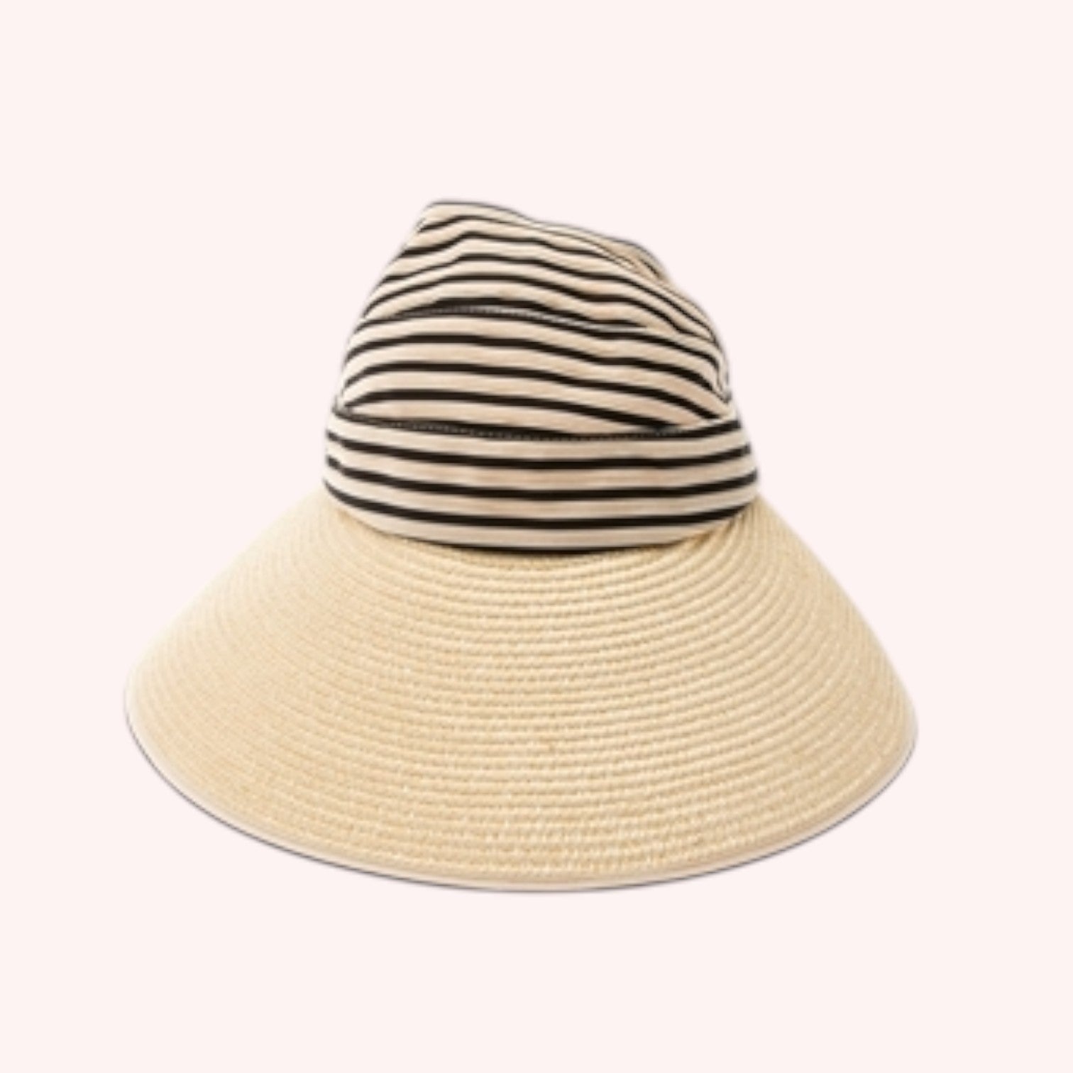 Face Framer Hat w/ Ponytail Opening