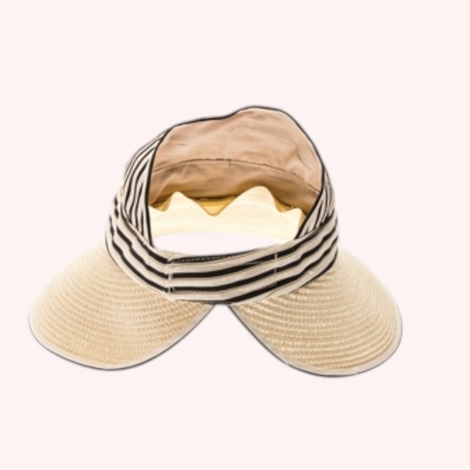 Face Framer Hat w/ Ponytail Opening
