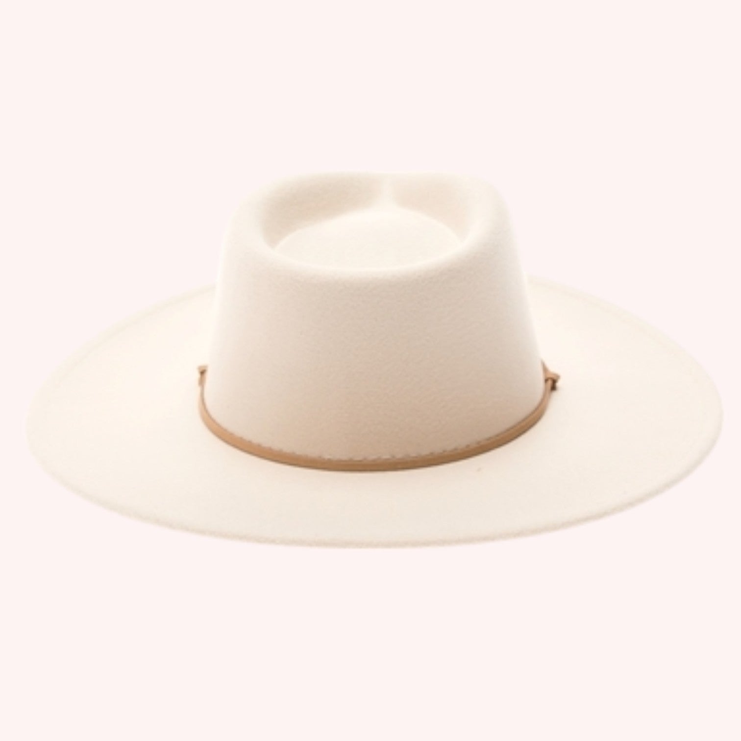 Vegan Felt Rancher w/ Chin Cord