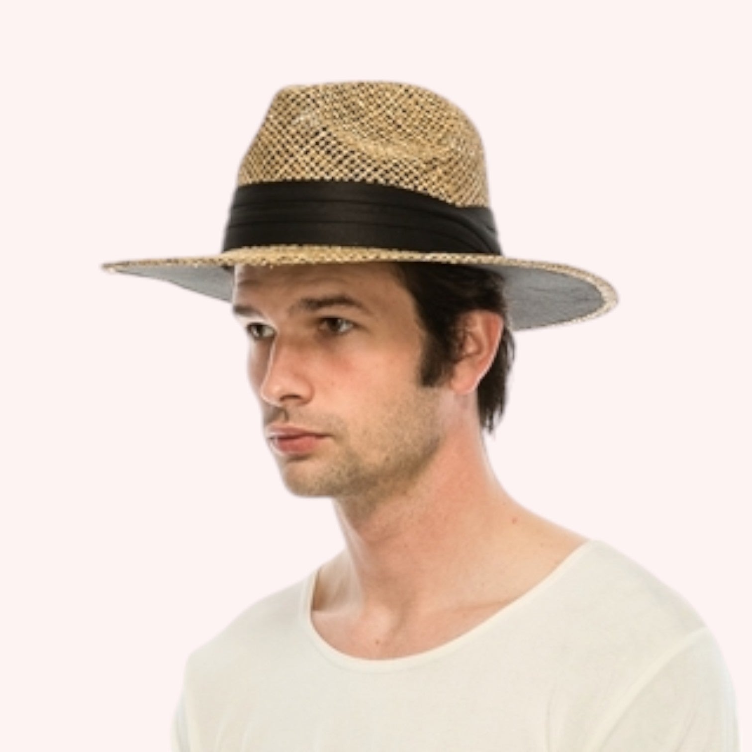 Men's Seagrass Straw Panama Hat