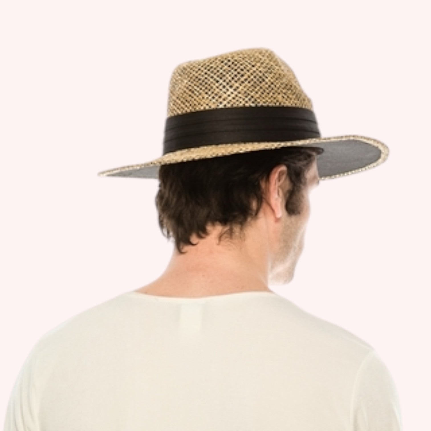 Men's Seagrass Straw Panama Hat
