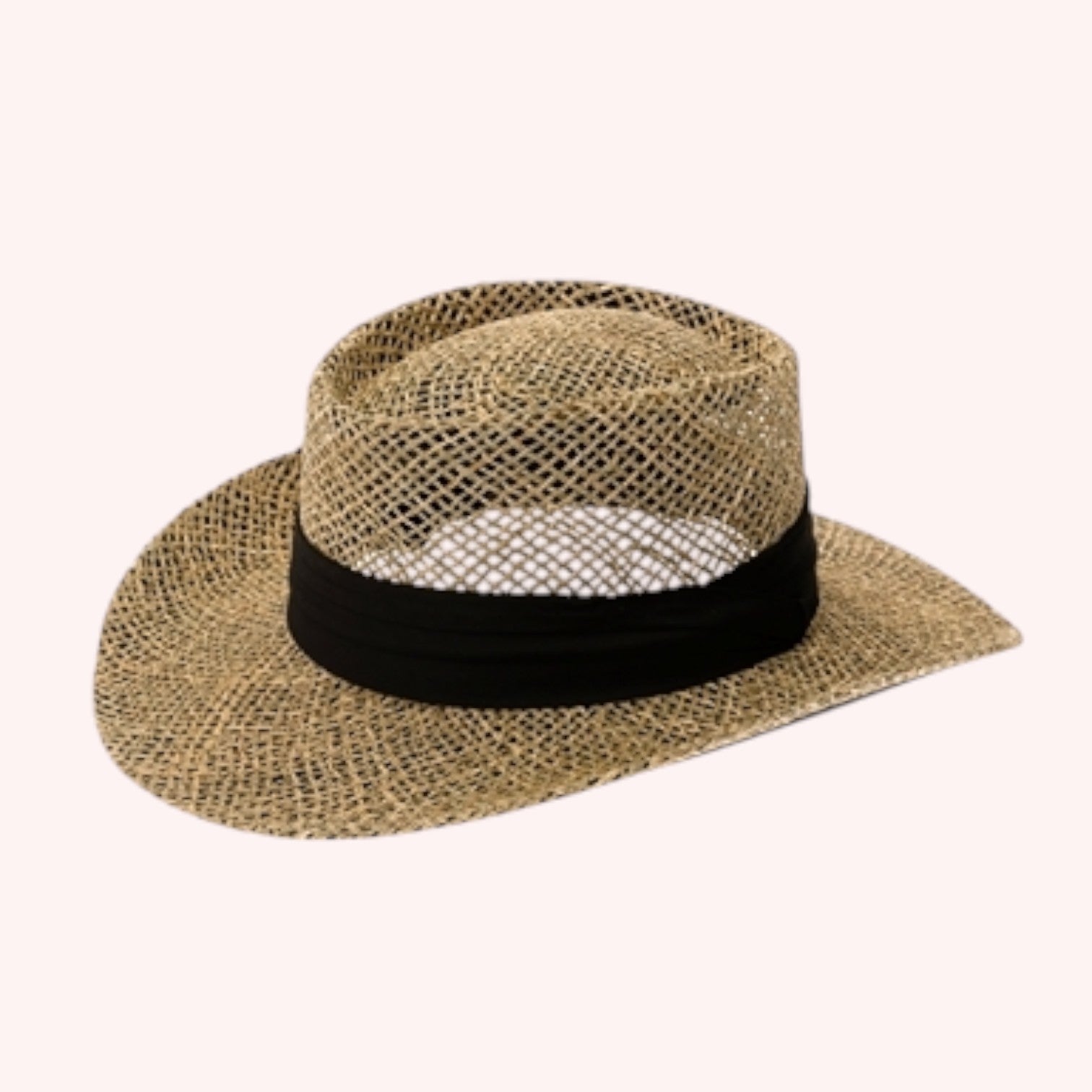 Men's Seagrass Straw Panama Hat