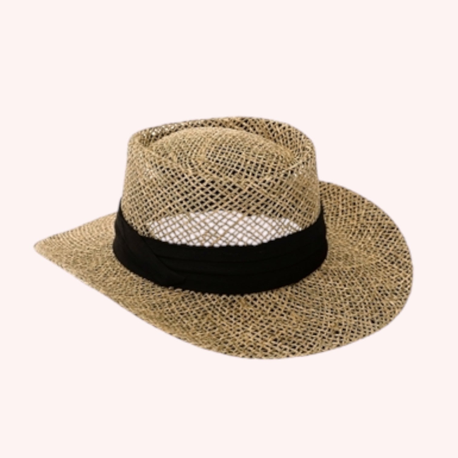 Men's Seagrass Straw Panama Hat