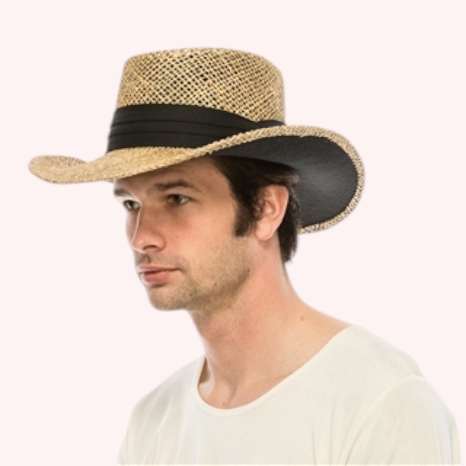 Men's Seagrass Straw Panama Hat