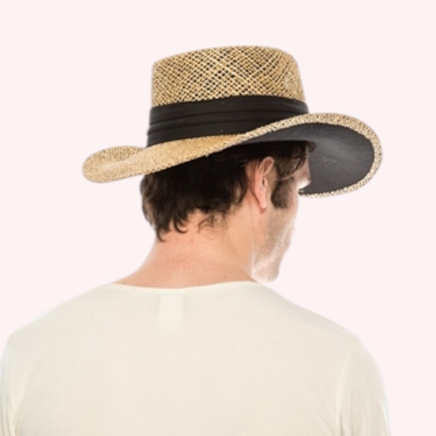 Men's Seagrass Straw Panama Hat