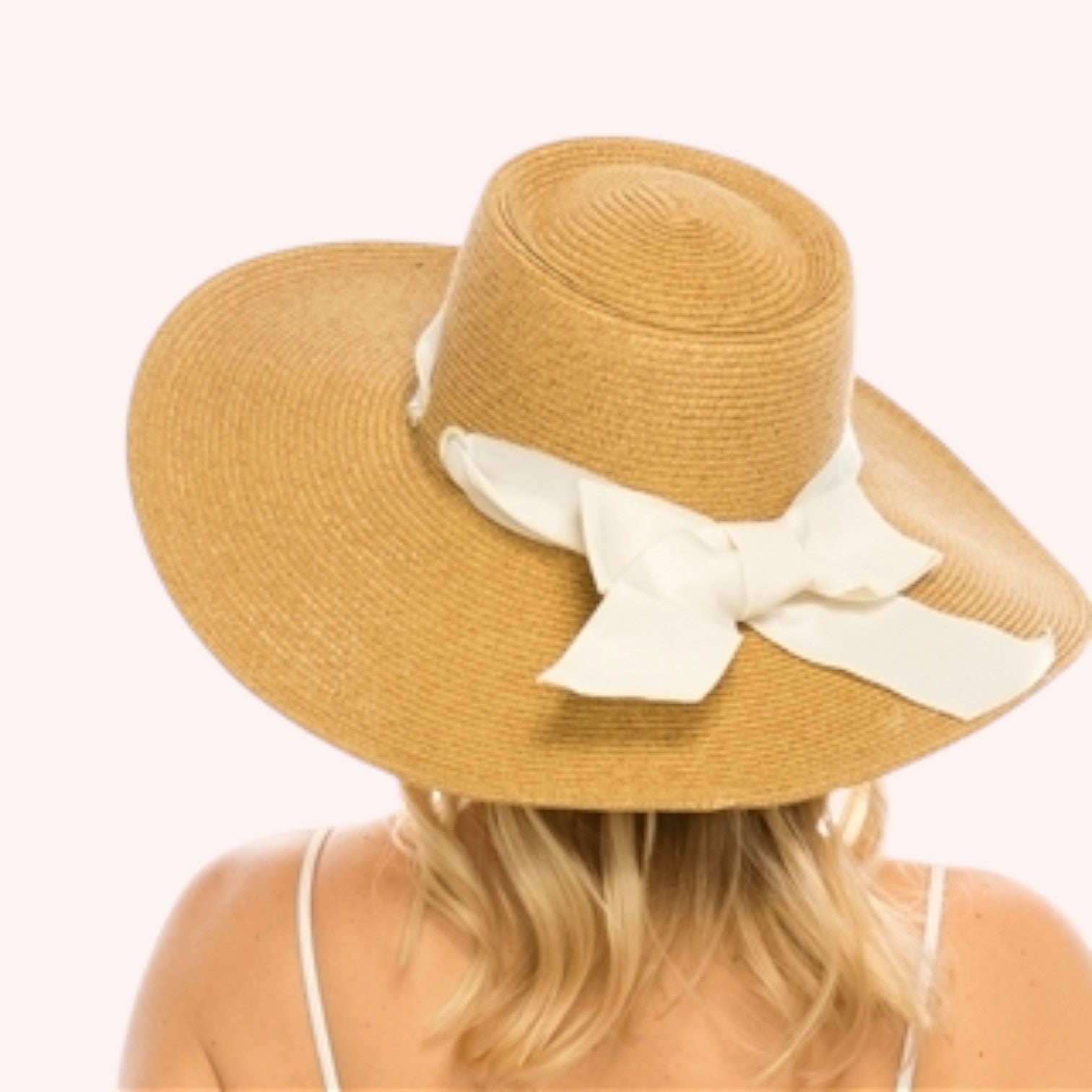 Wide Brim Gambler Hat w/ Sash