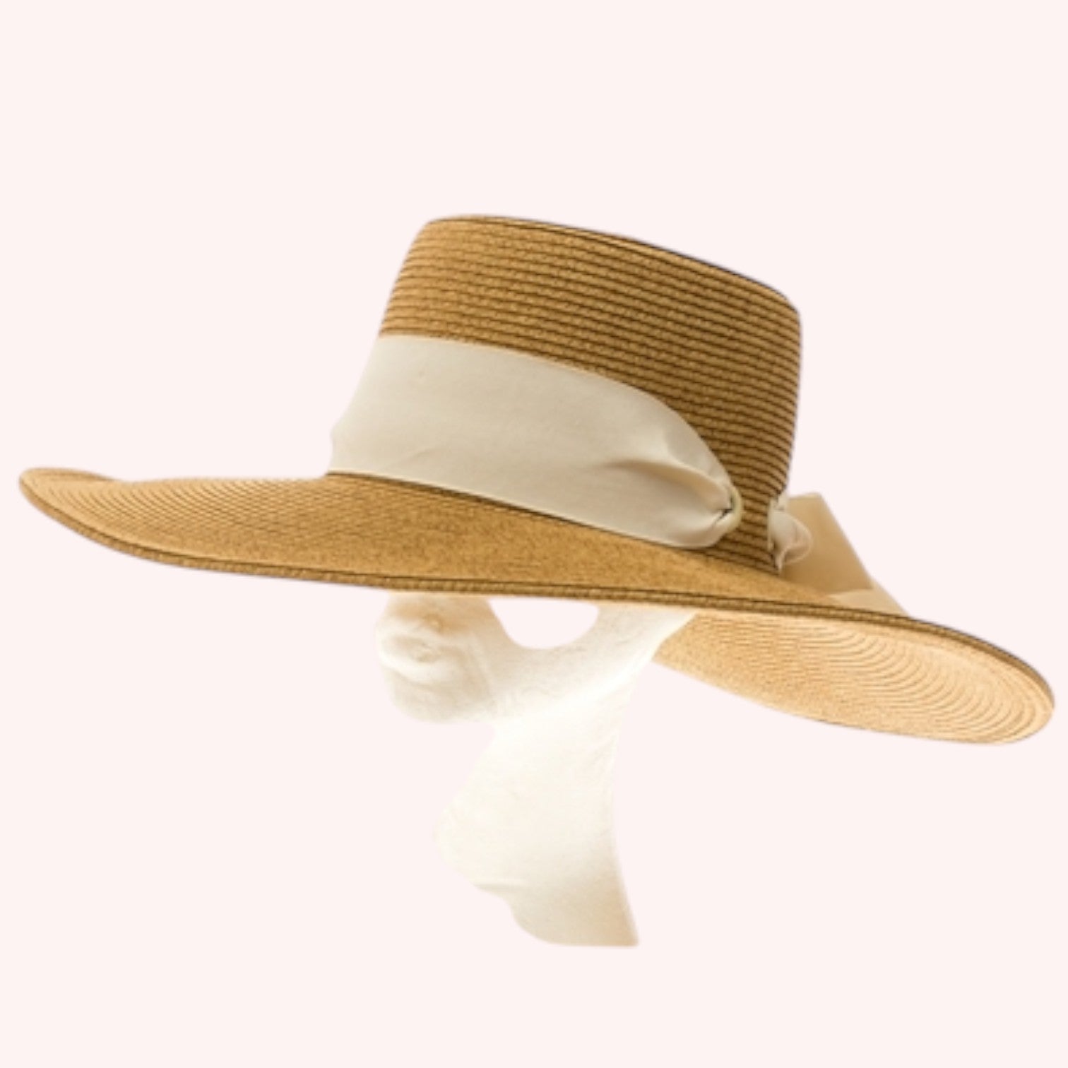Wide Brim Gambler Hat w/ Sash