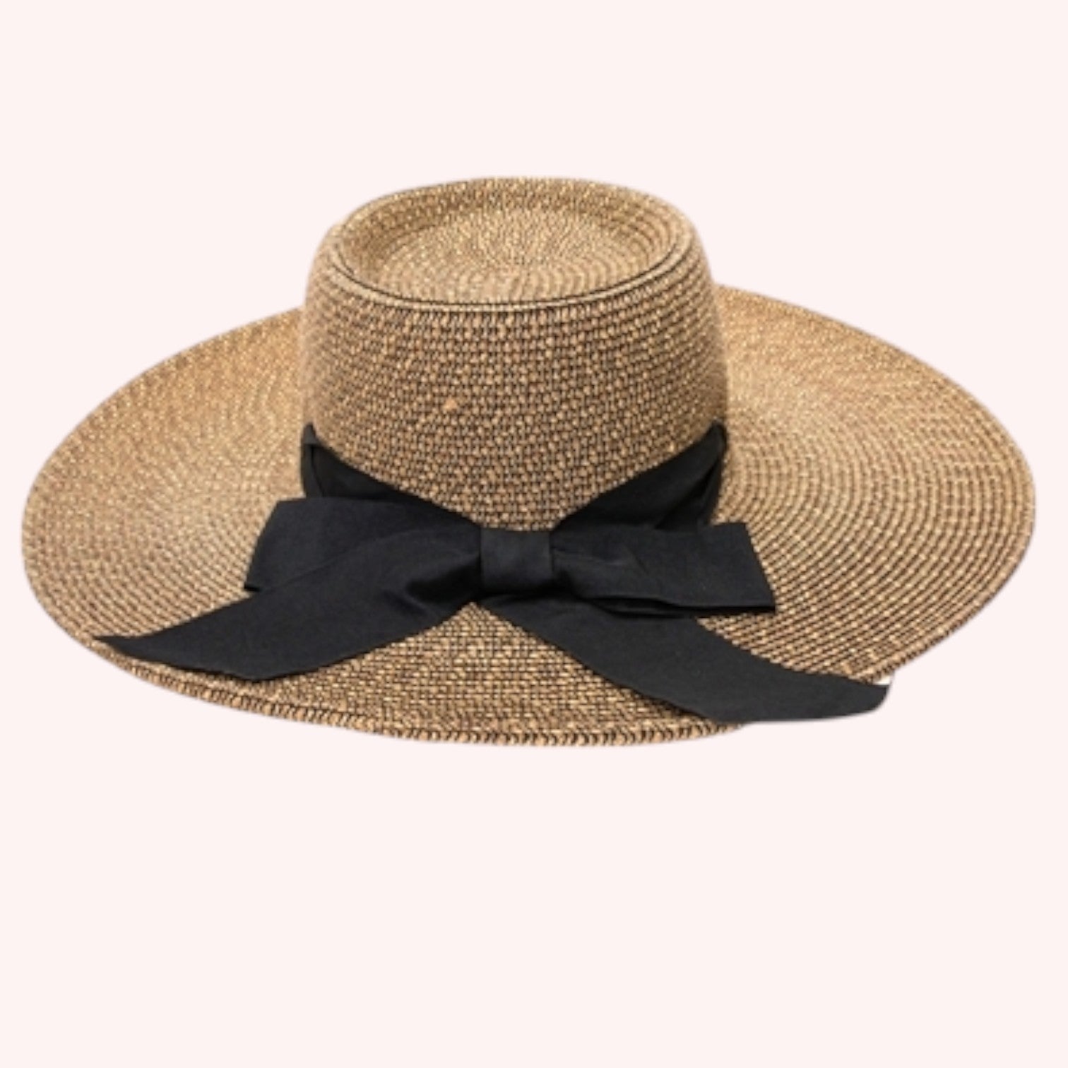 Wide Brim Gambler Hat w/ Sash