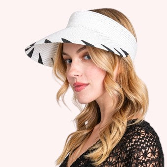 Front Flip Sun Hat w/ Sash β Elegant, Versatile & Sun-Saf