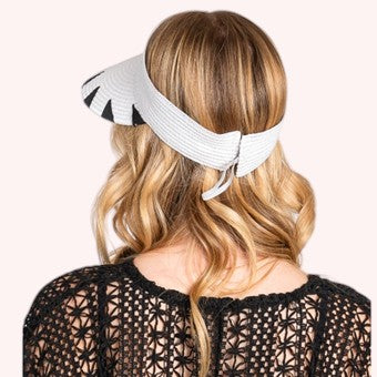 Front Flip Sun Hat w/ Sash β Elegant, Versatile & Sun-Saf