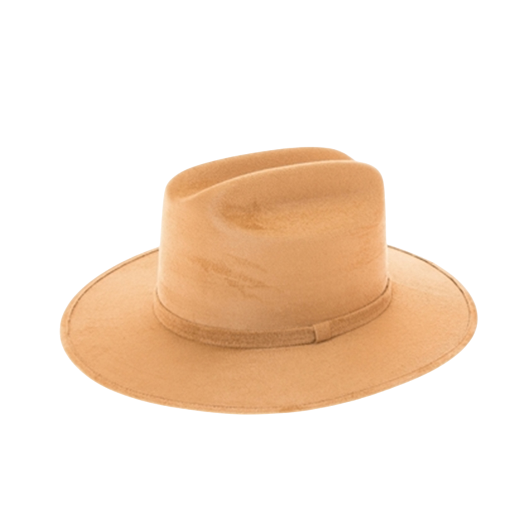 Flat Brim Cowboy in Premium Suede