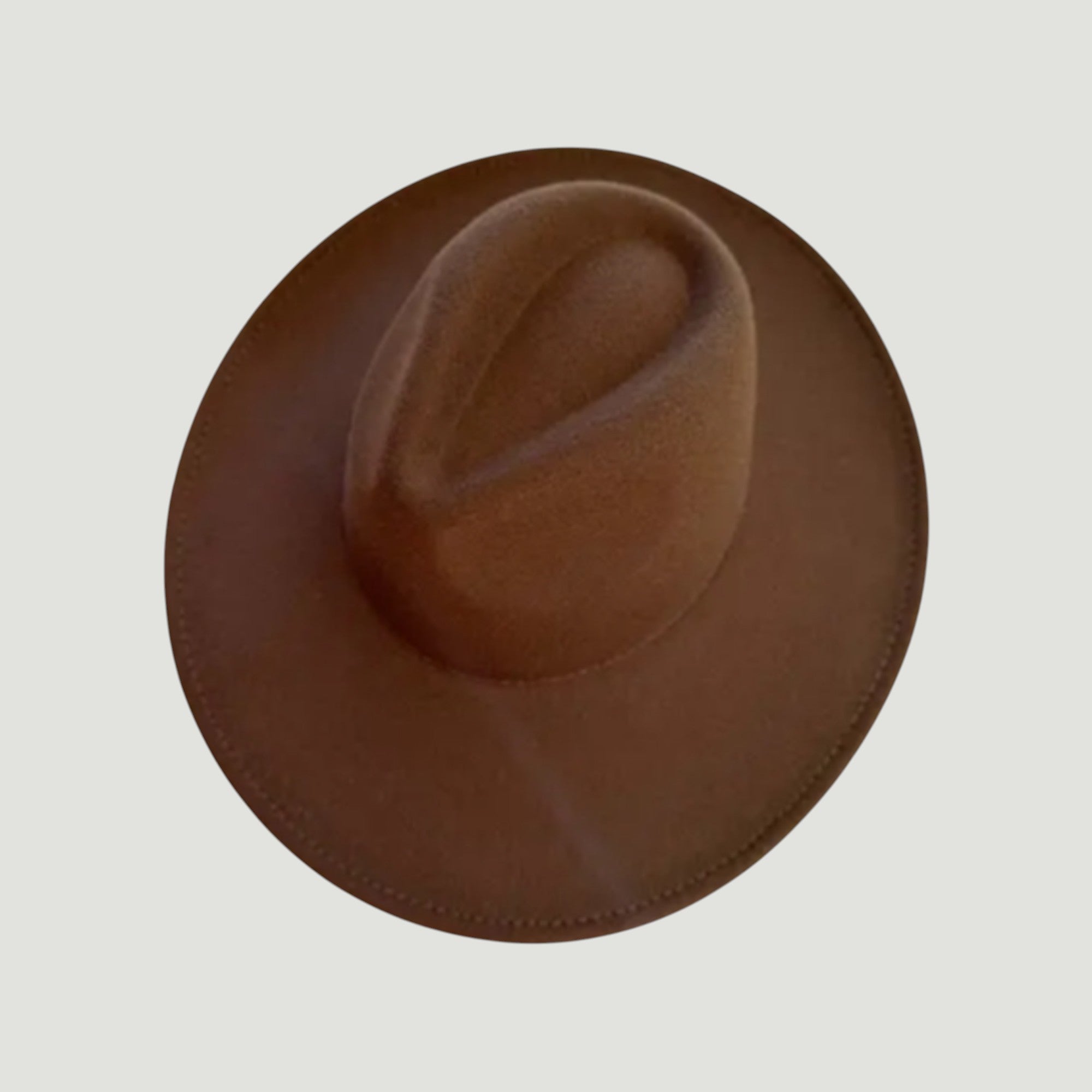 Vegan Felt Wide Brim Fedora Hat – 26 Colors