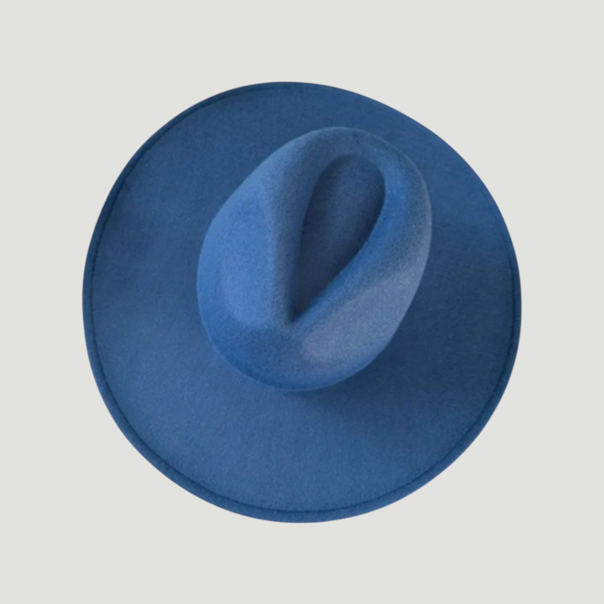 Vegan Felt Wide Brim Fedora Hat – 26 Colors