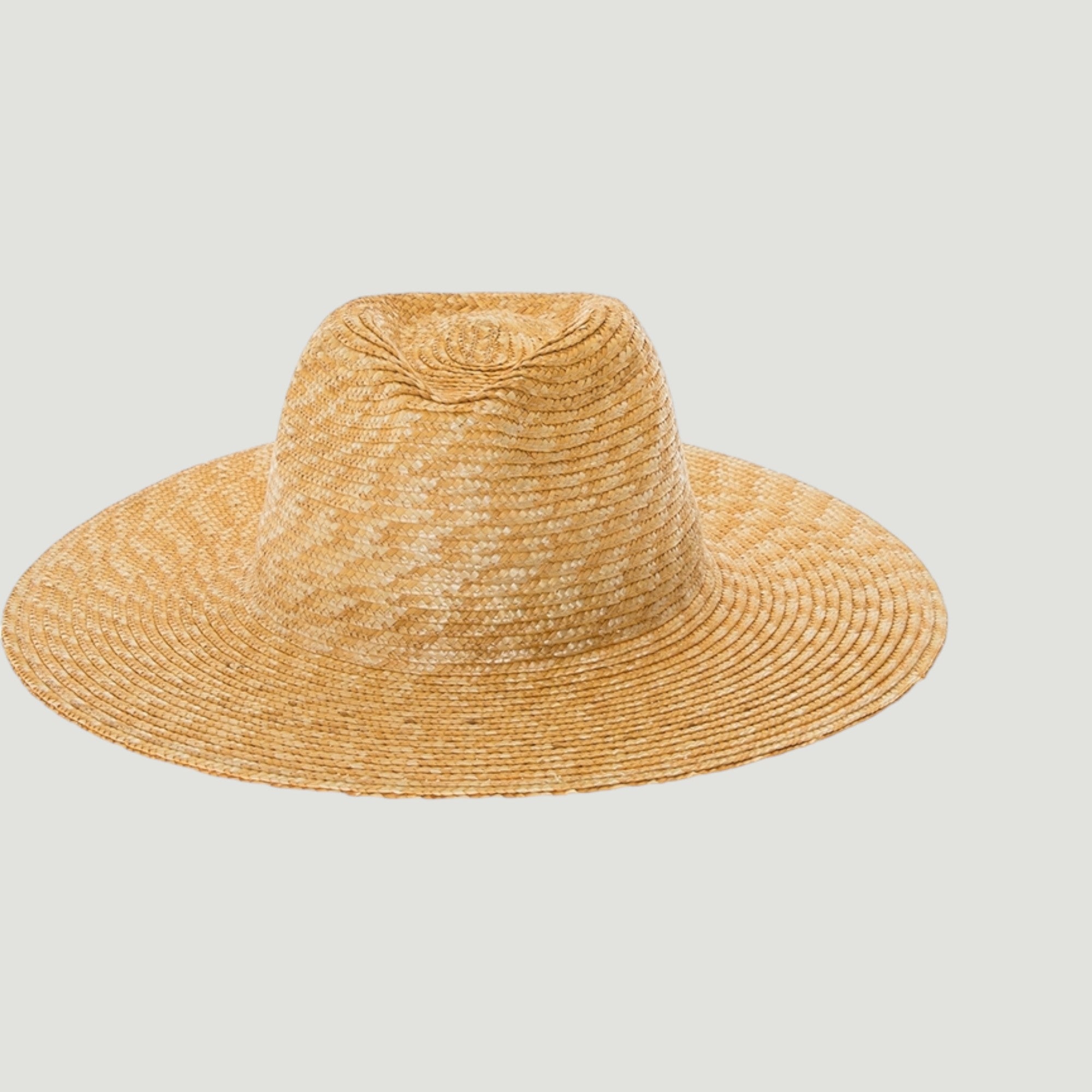 Wheat Straw Rancher Hat, Flat Brim