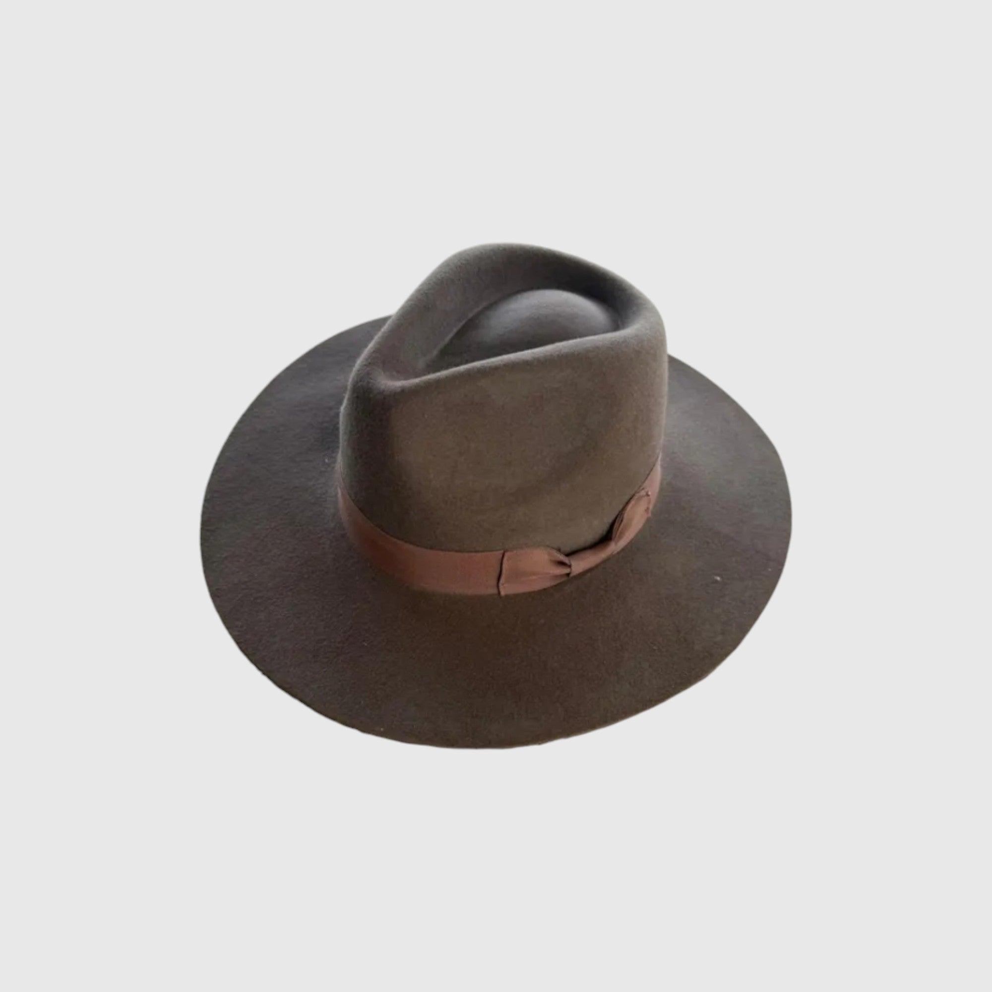 Australian Wool Rancher Hat with Grosgrain Band