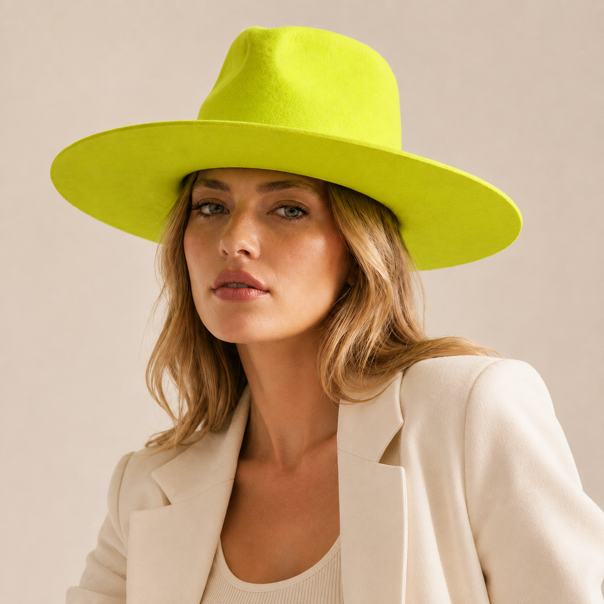 Australian Wool Wide Brim Fedora Hat