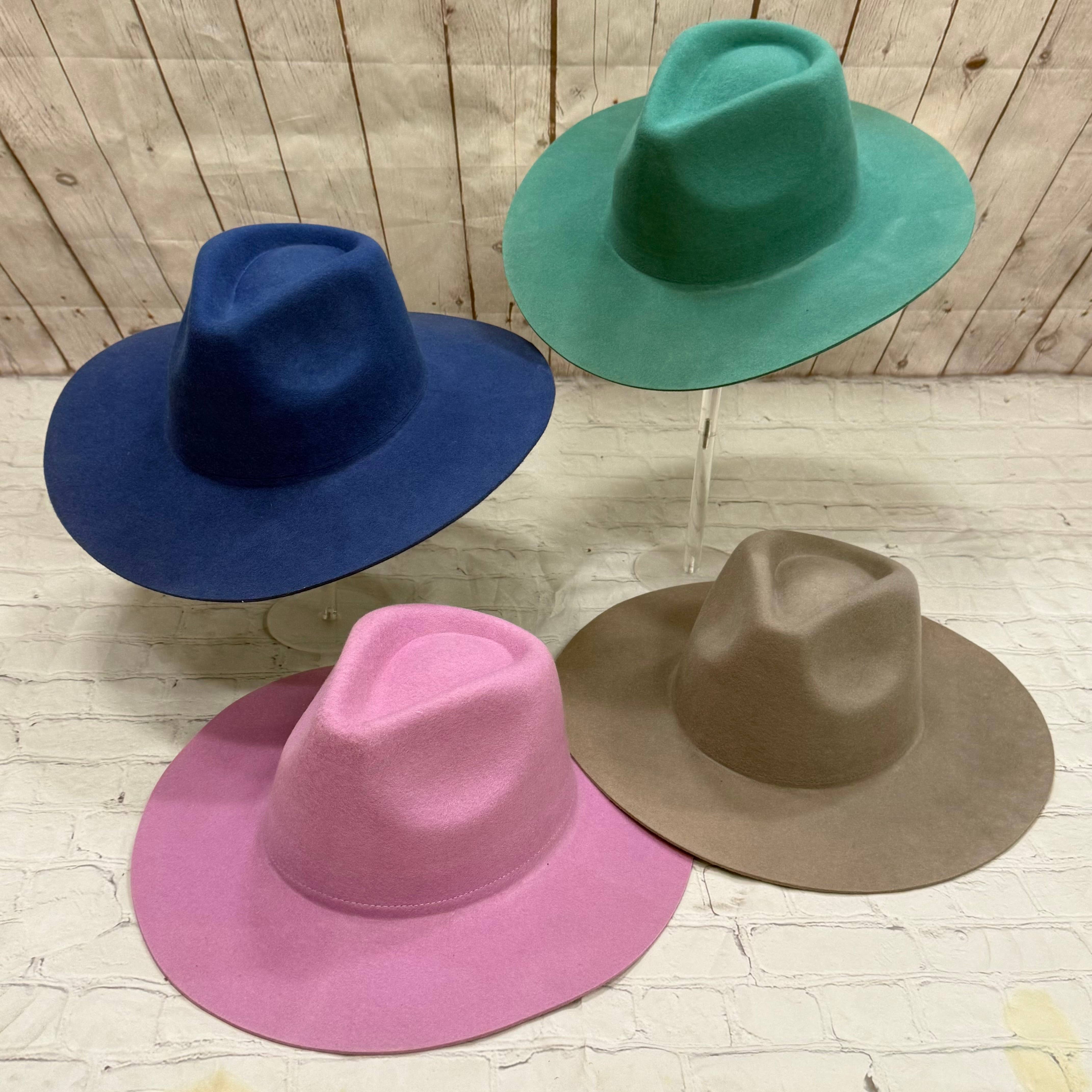Classic Wool Rancher Hat detail