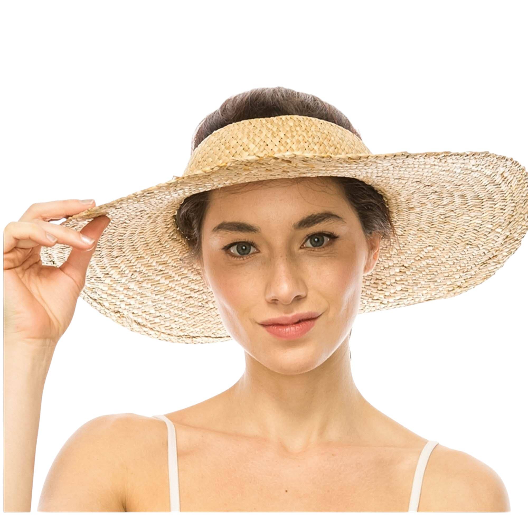 Sol Vista Palm Leaf Visor