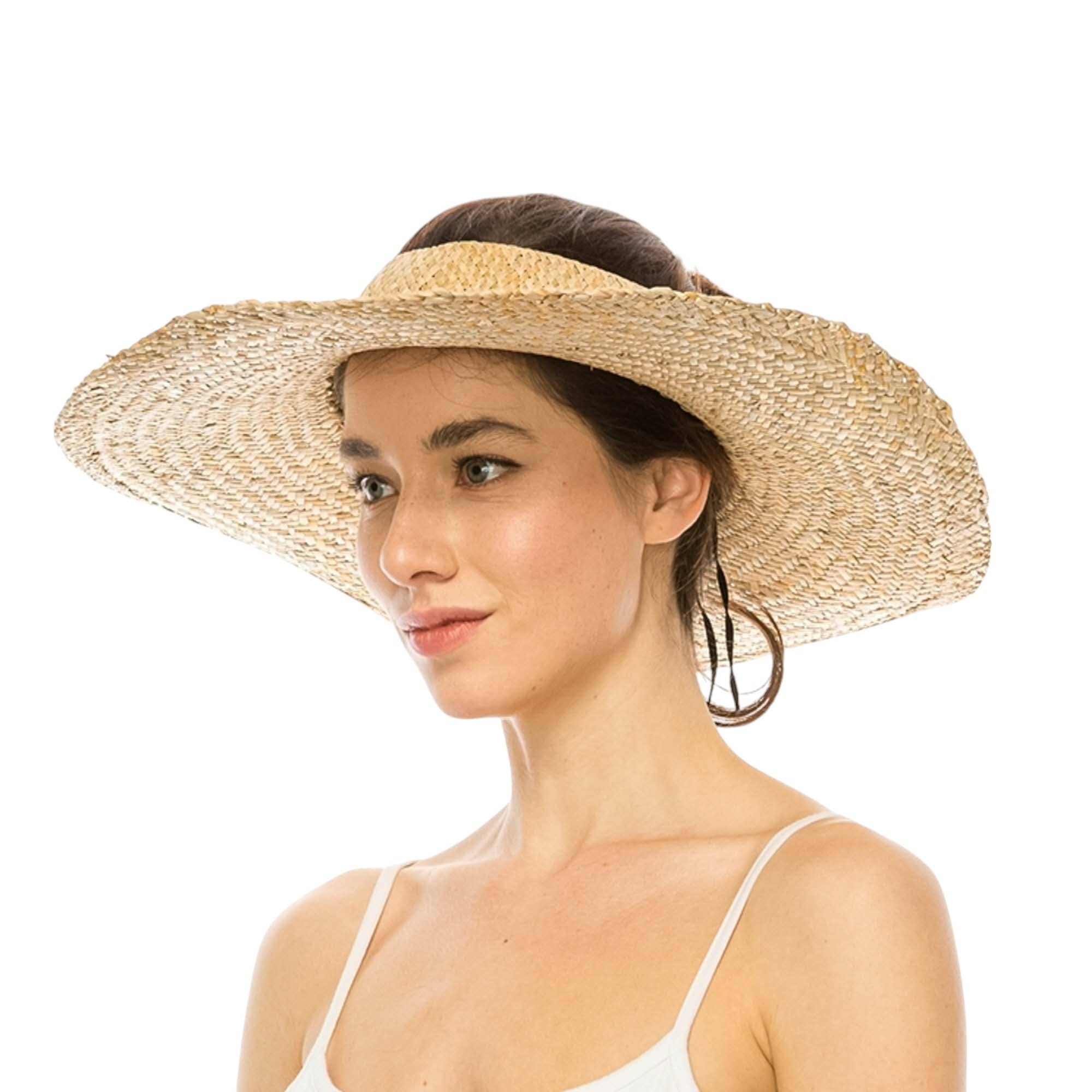 Sol Vista Palm Leaf Visor