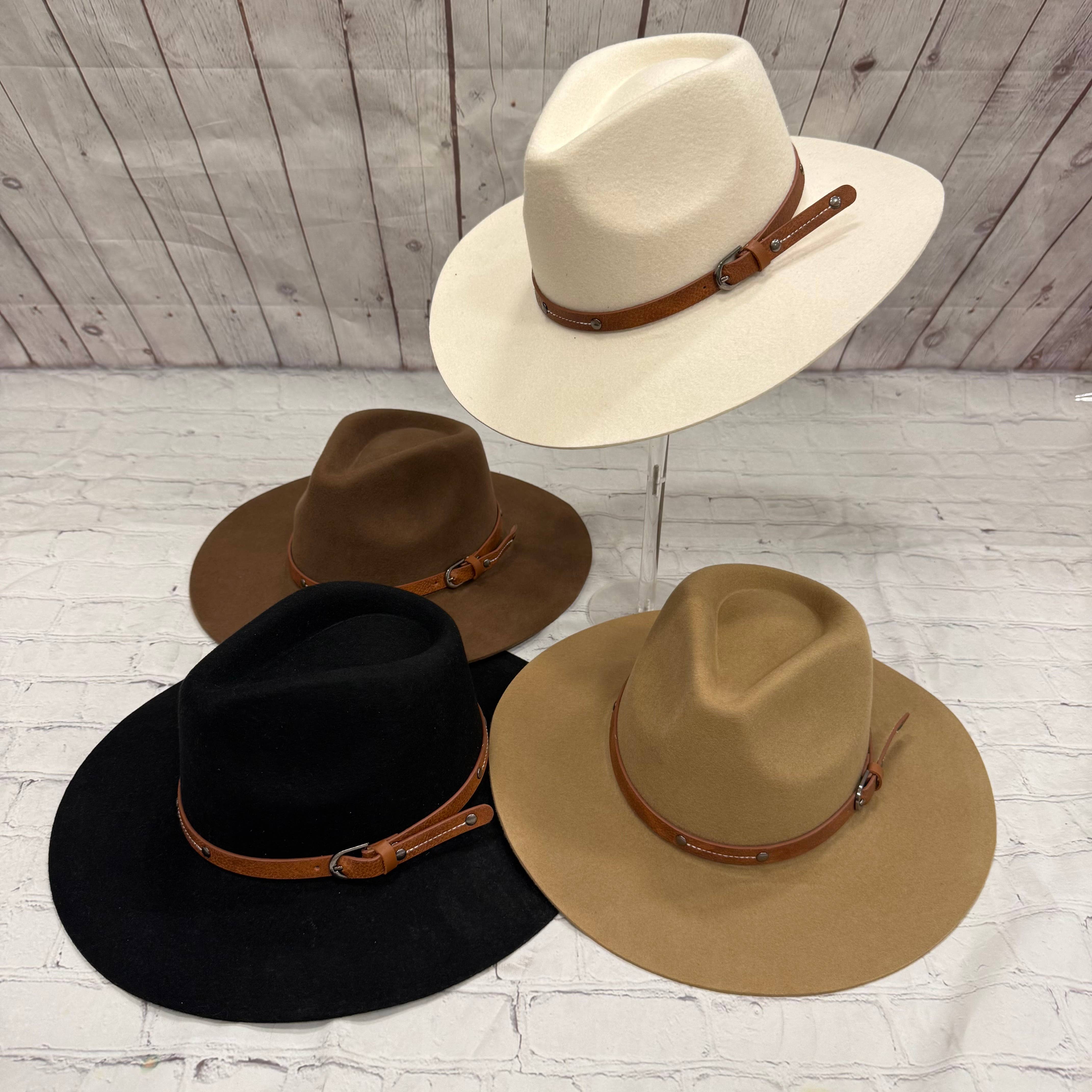 Belted Rancher Hat detail