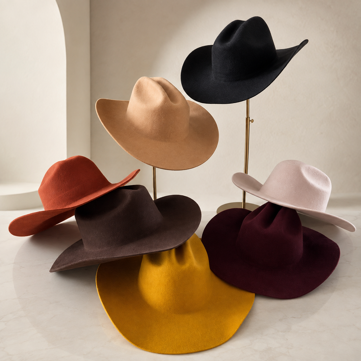 Australian Wool Cattleman Cowboy Hat – Wide Brim Western Hat