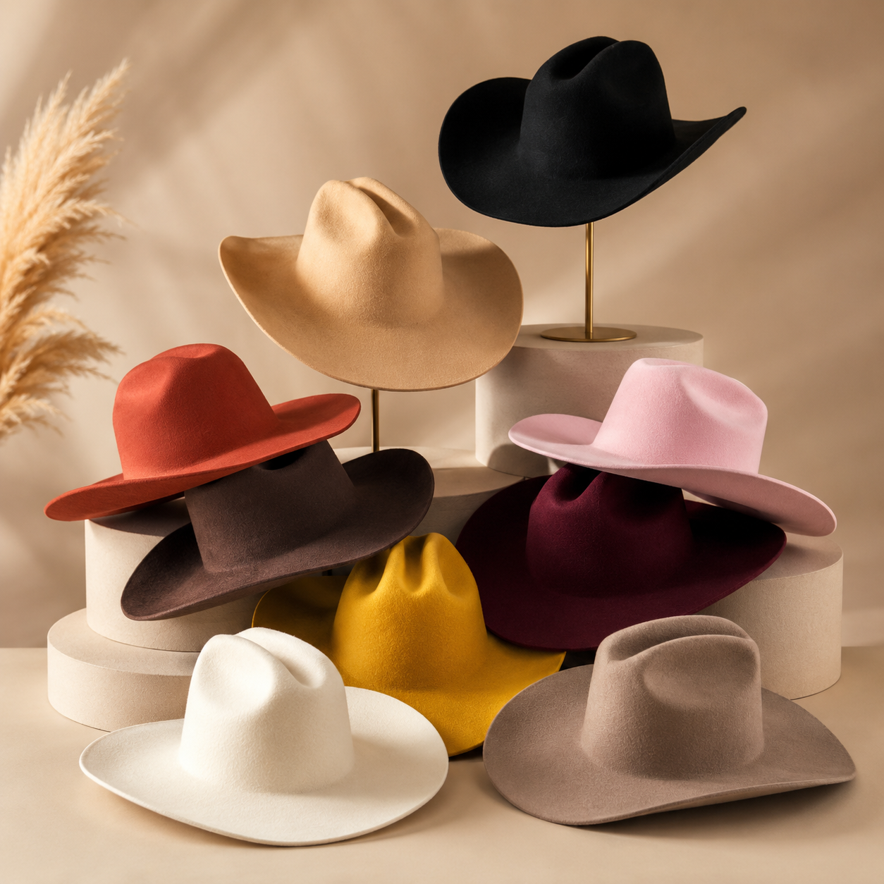 Australian Wool Cattleman Cowboy Hat – Wide Brim Western Hat
