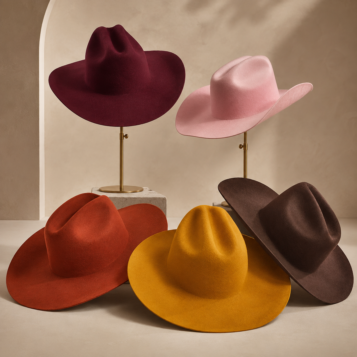 Australian Wool Cattleman Cowboy Hat – Wide Brim Western Hat