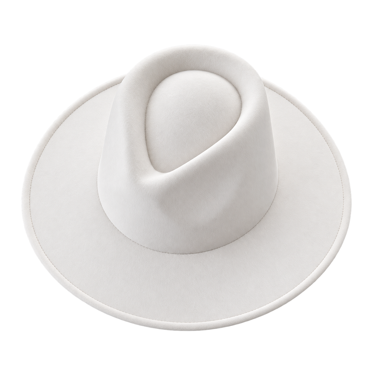Vegan Felt Wide Brim Rancher Hat – 25+ Colors