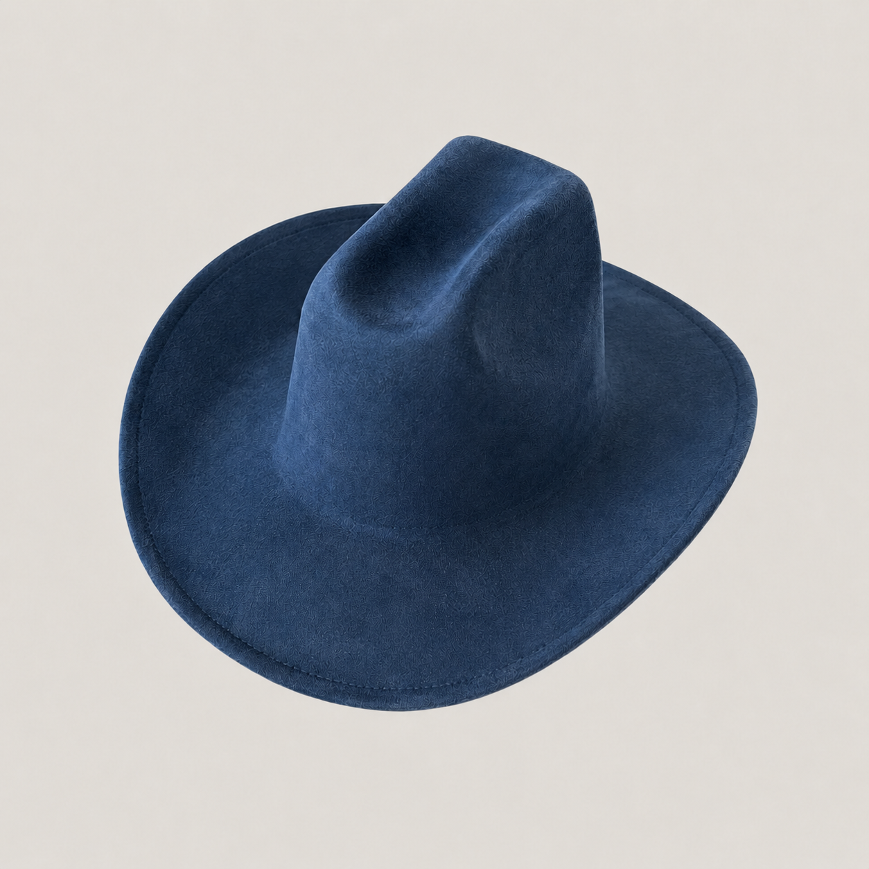 Vegan Suede Cattleman Hat B